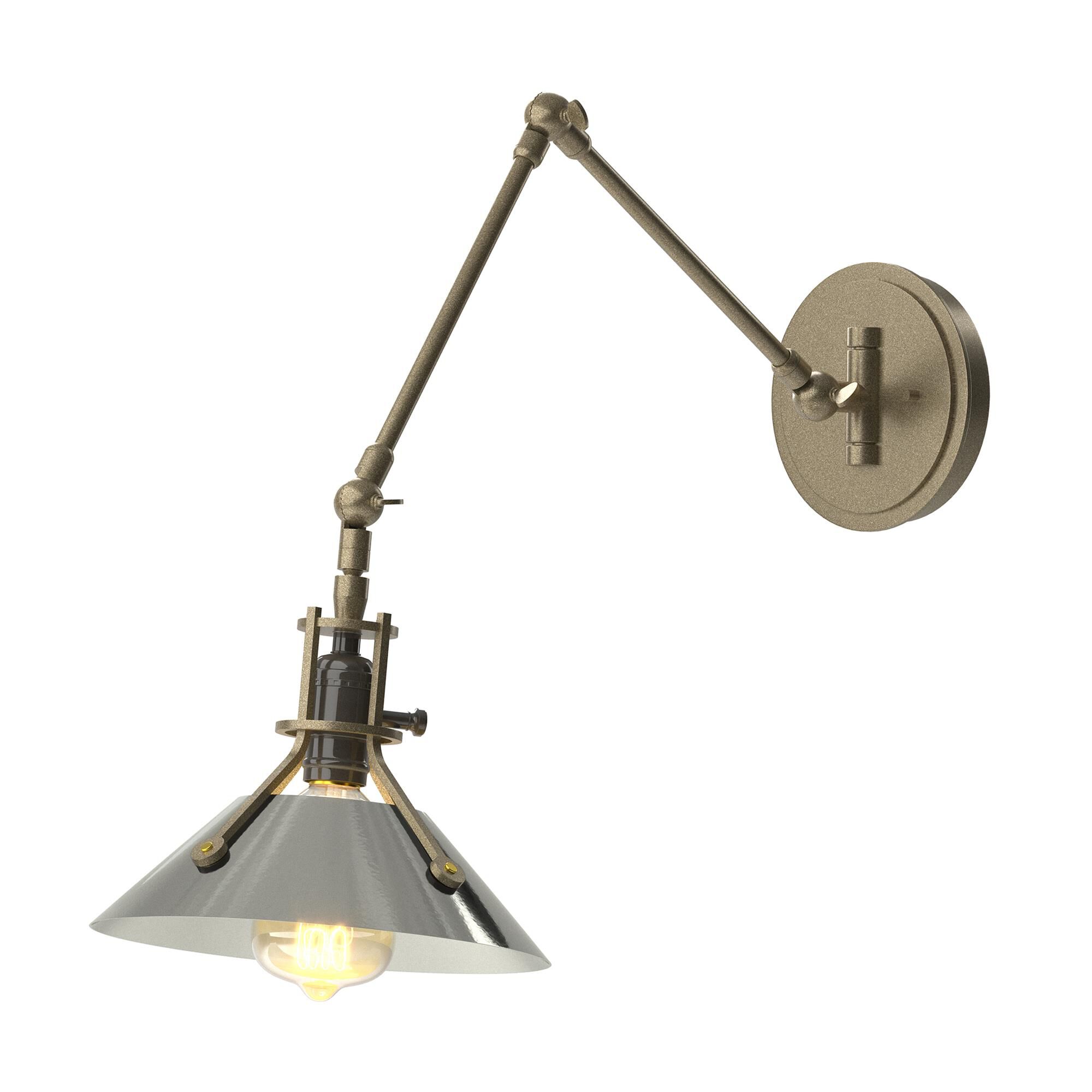 Shown in Soft Gold finish and Sterling accent