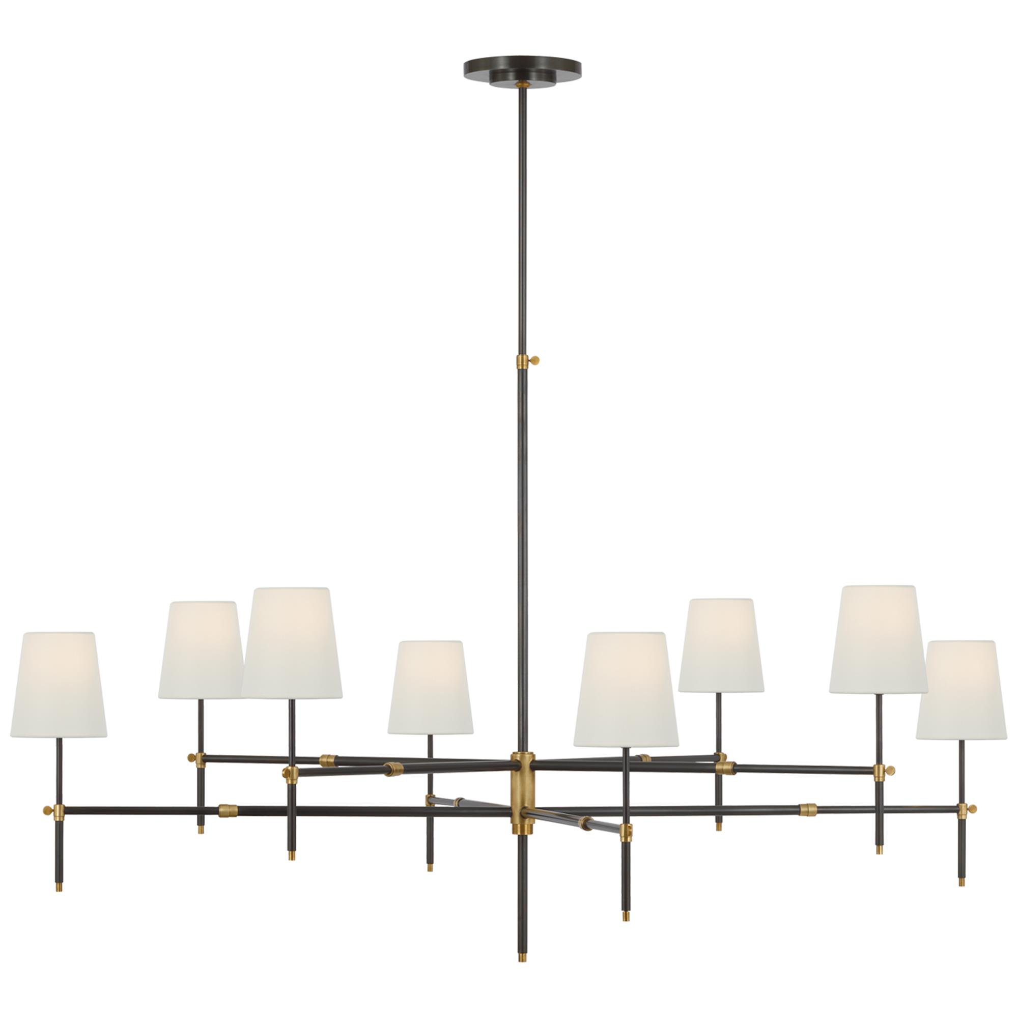 Shown in Bronze and Hand-Rubbed Antique Brass finish