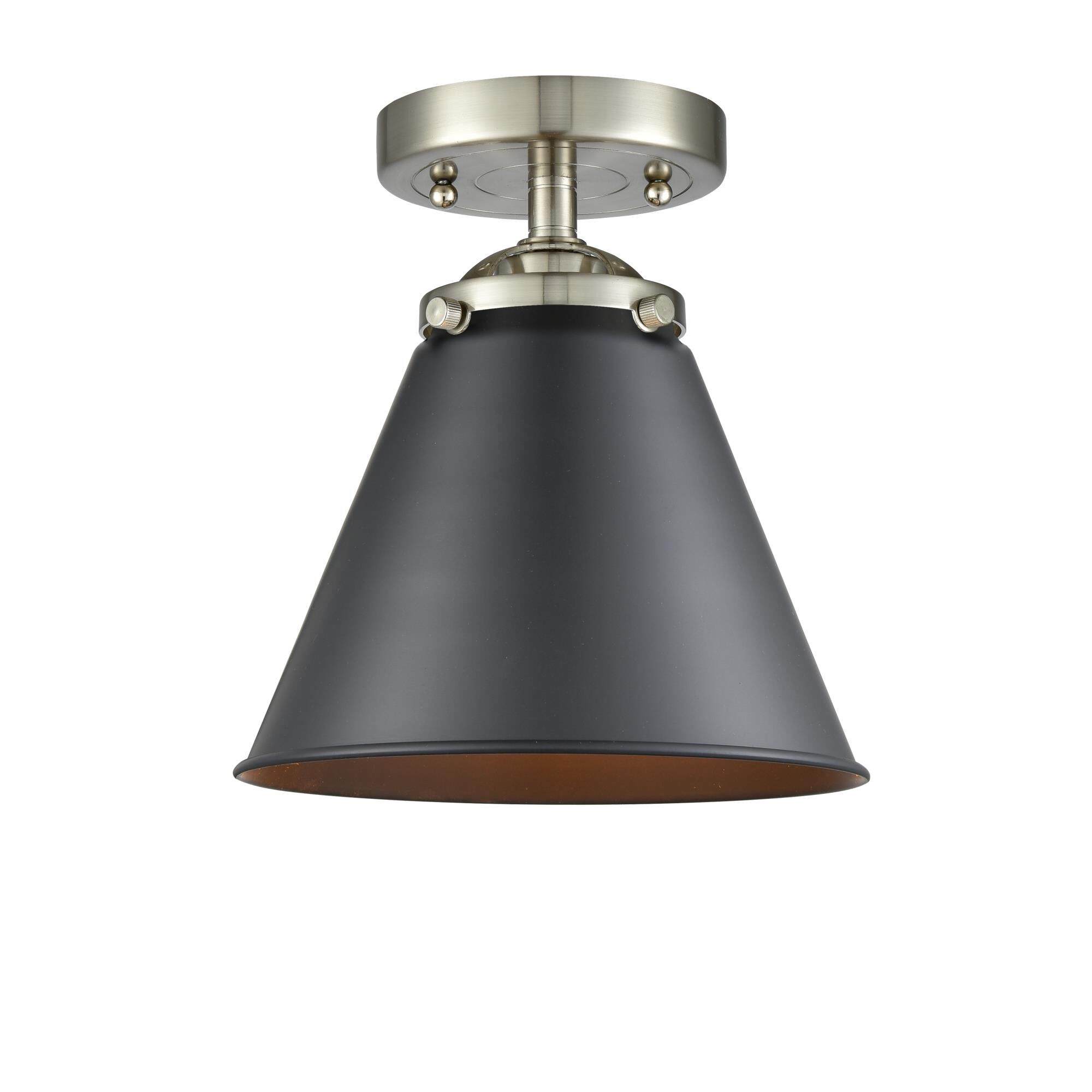 Bruno Marashlian Appalachian 8 Inch 1 Light Semi Flush Mount by Innovations Lighting