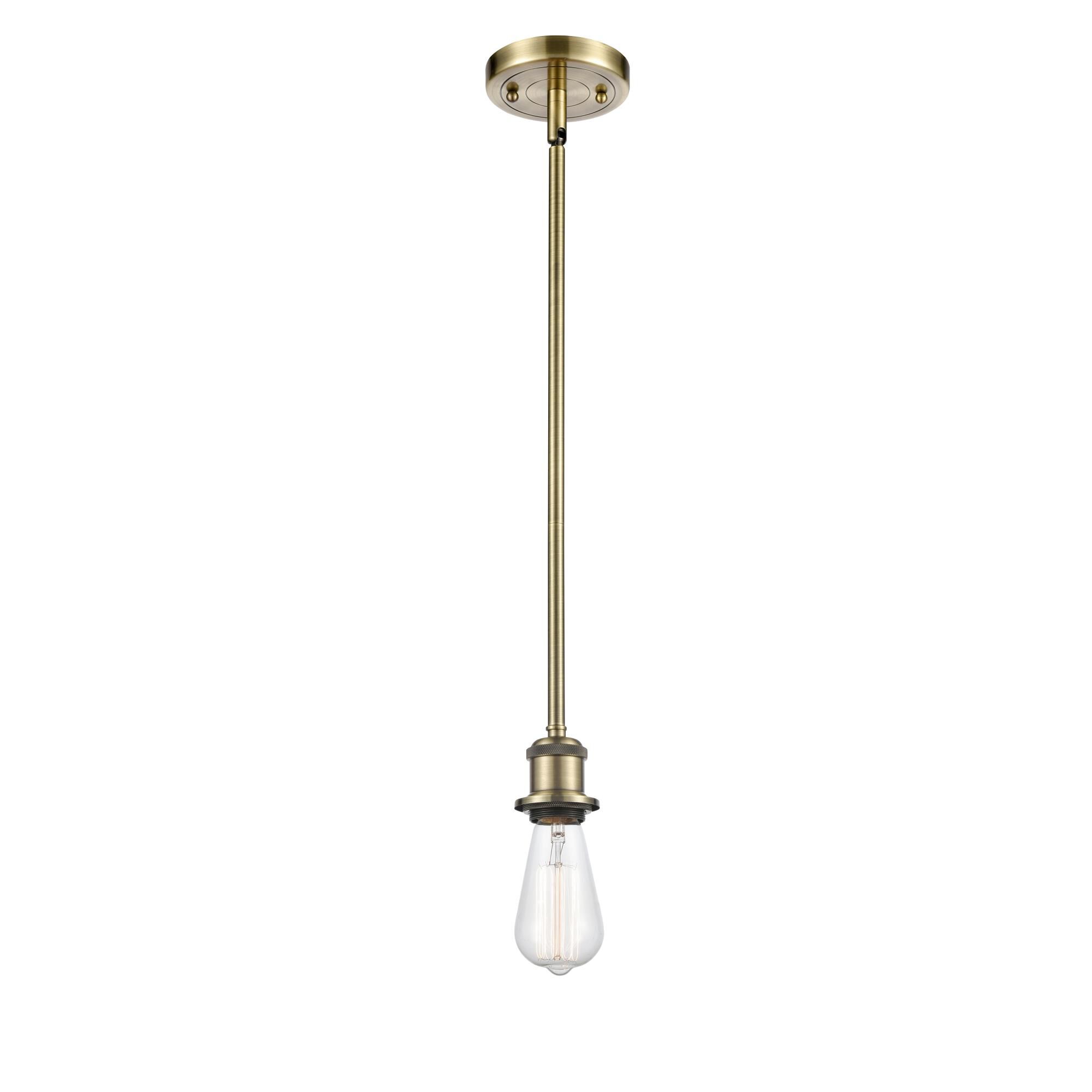 Bruno Marashlian Bare Bulb 4 Inch Mini Pendant by Innovations Lighting
