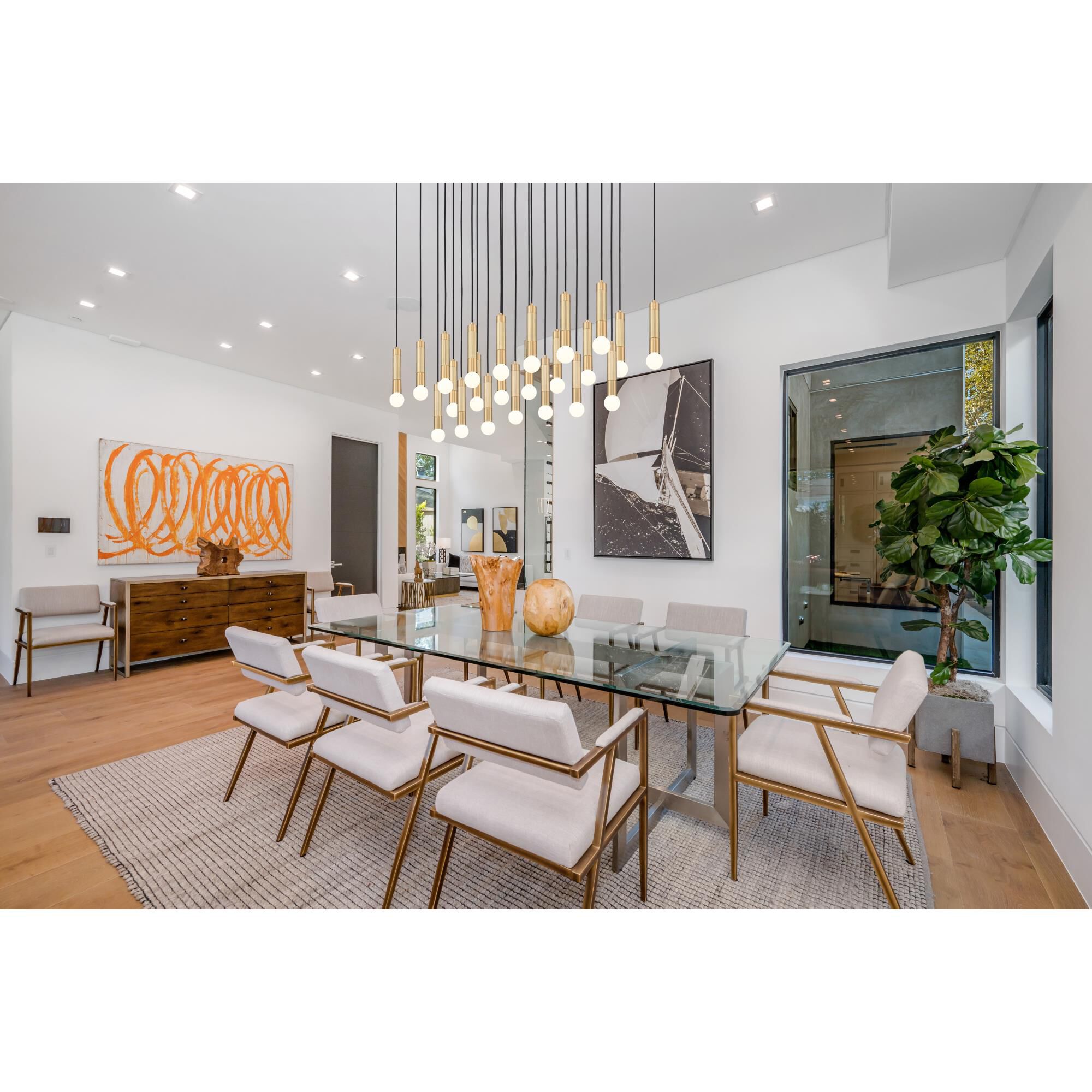 Stari 54 Inch Linear Suspension Light by Z Lite