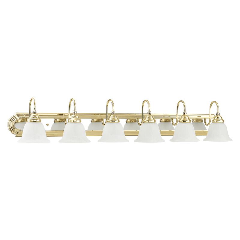 Belmont 48 Inch 6 Light Bath Vanity Light by Livex Lighting