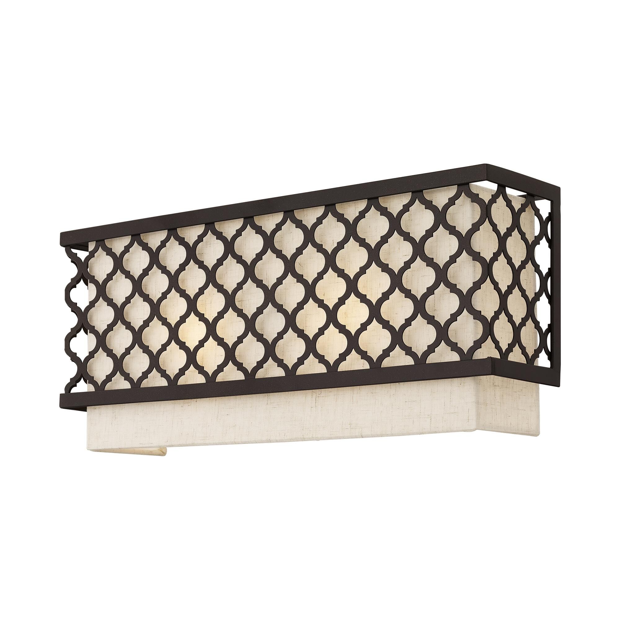 Arabesque 16 Inch 2 Light Bath Vanity Light by Livex Lighting