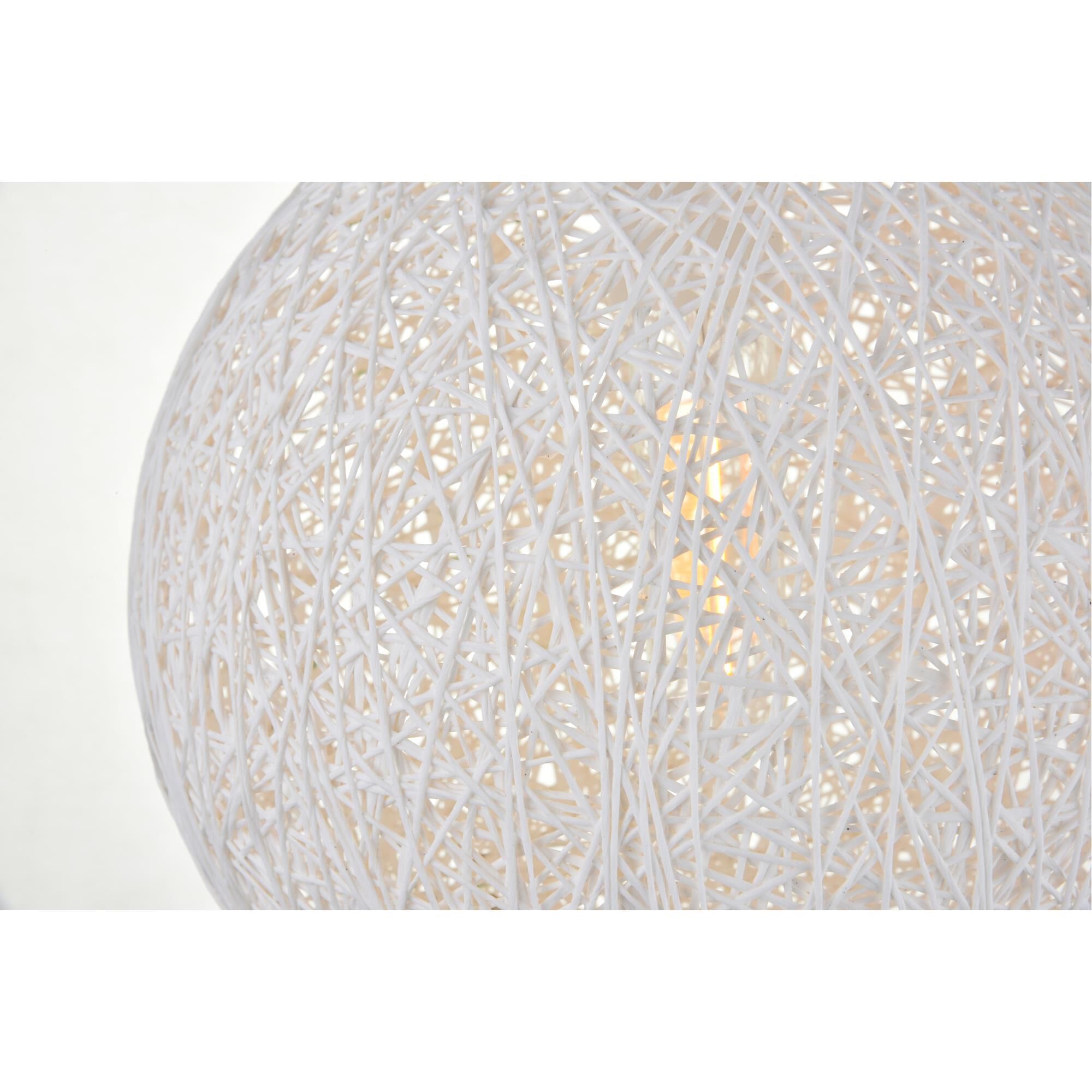 Malibu 9 Inch Mini Pendant by Elegant Lighting