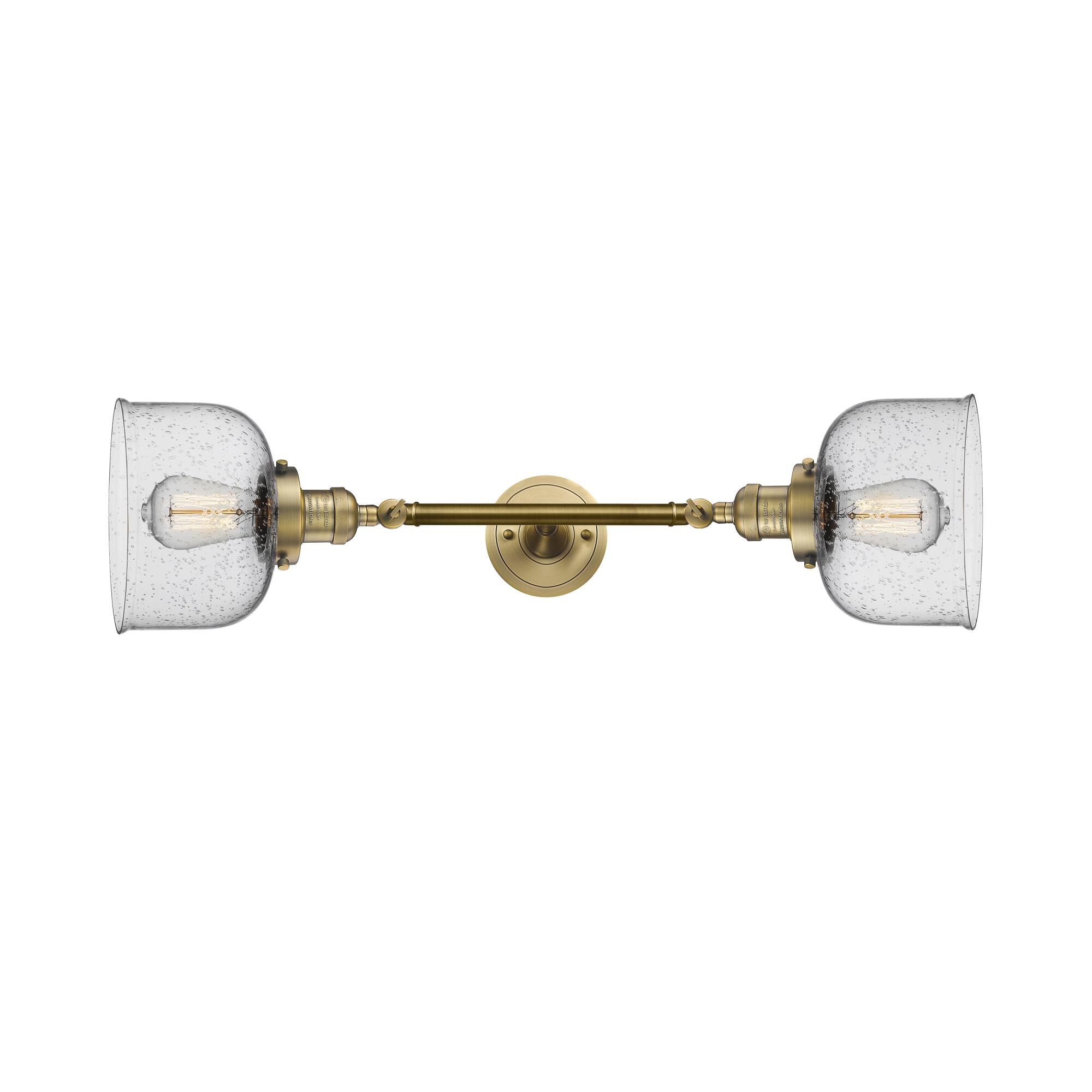 Bruno Marashlian Large Bell 19 Inch 2 Light Bath Vanity Light by Innovations Lighting