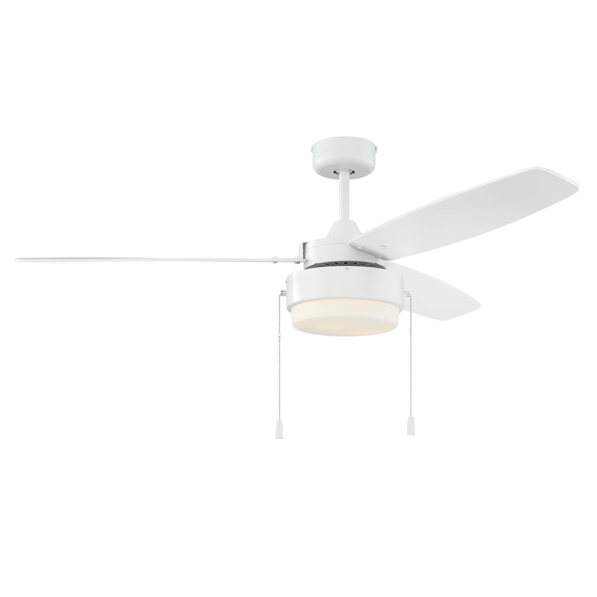 Intrepid 52 Inch Ceiling Fan with Light Kit,