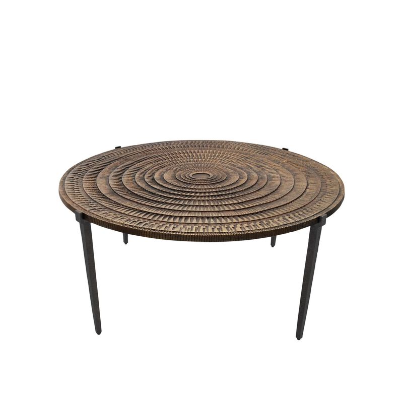 Unity 36 Inch Coffee Table by Currey & Company