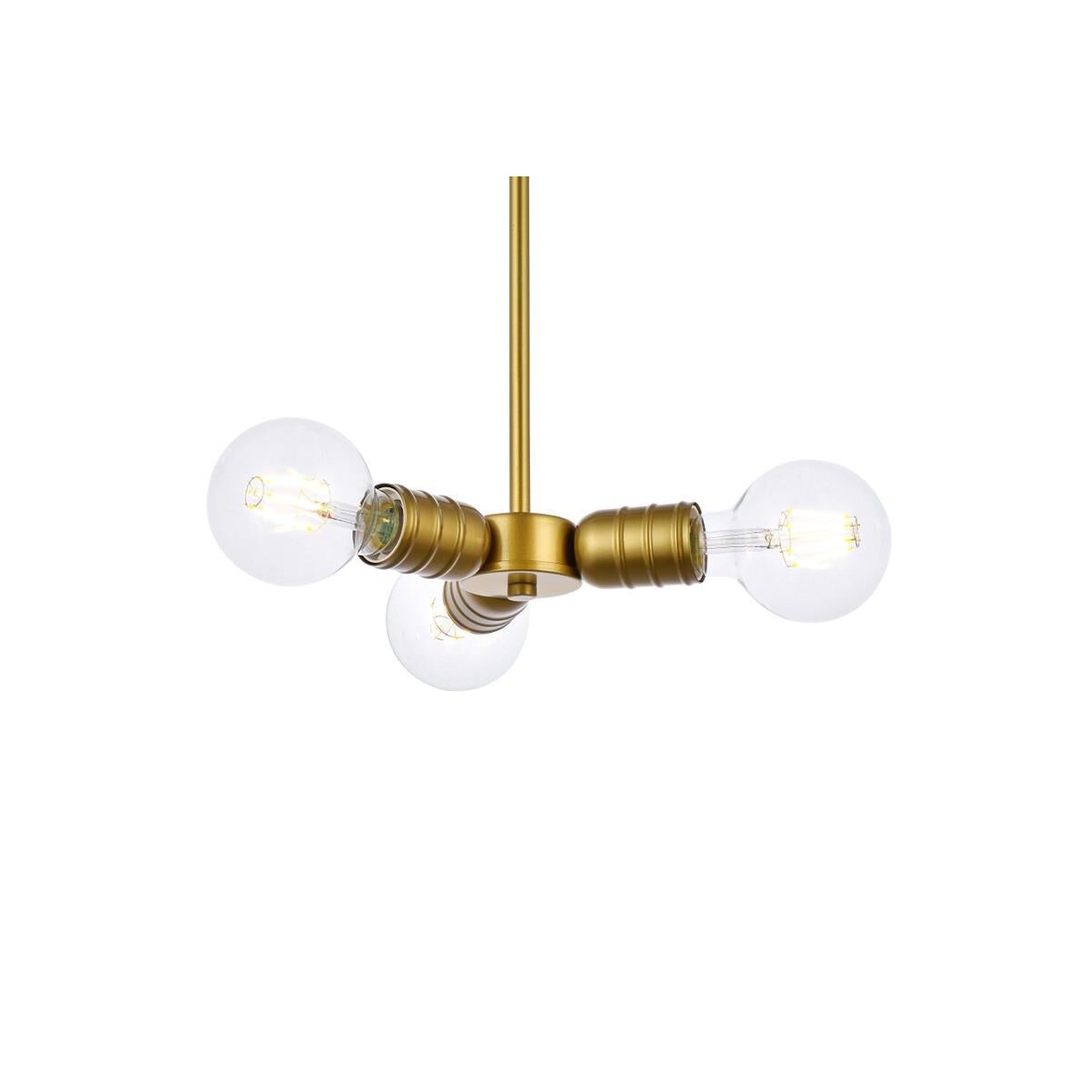 Reyes 7 Inch Mini Pendant by Elegant Lighting