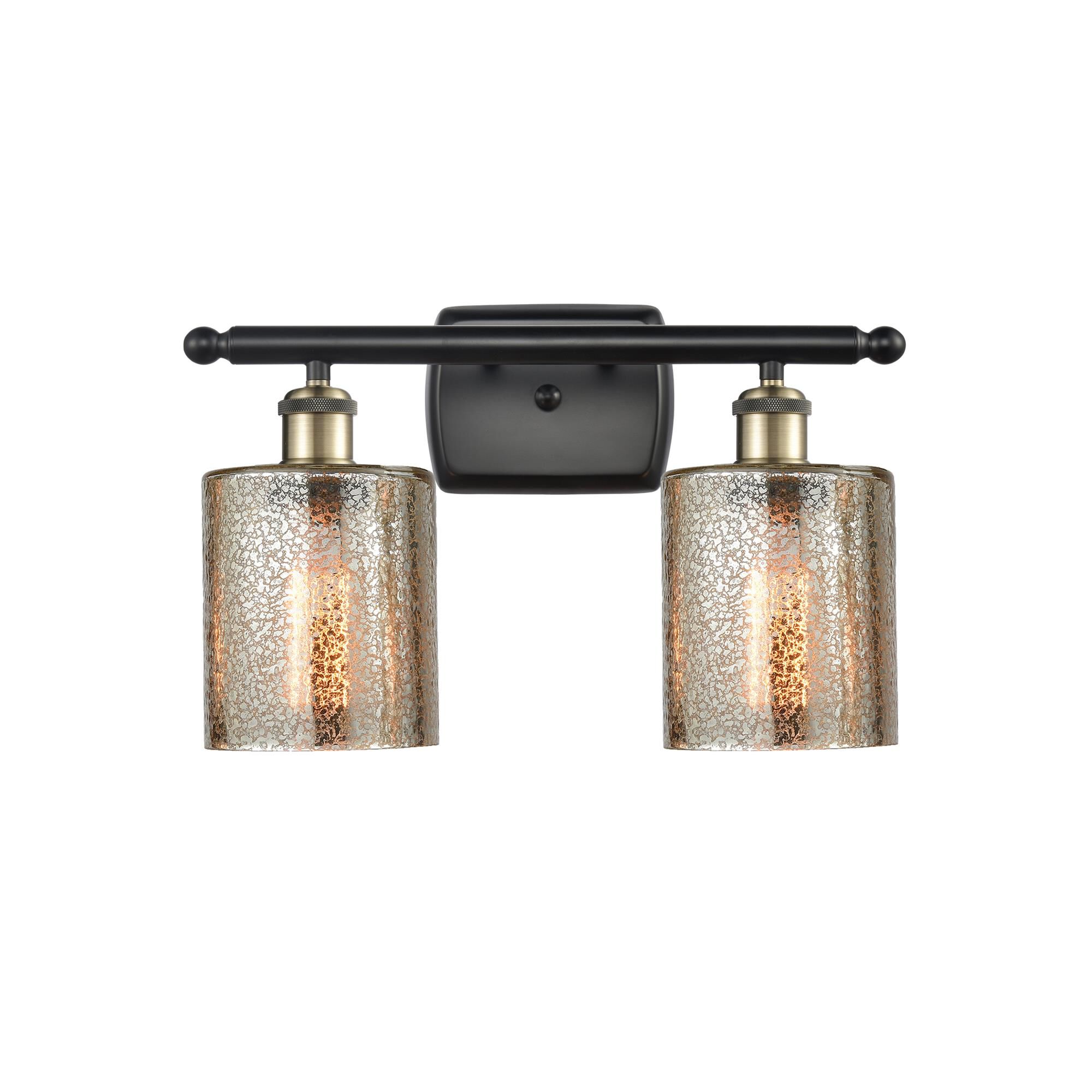 Shown in Black Antique Brass finish and Drum glass and Glass shade