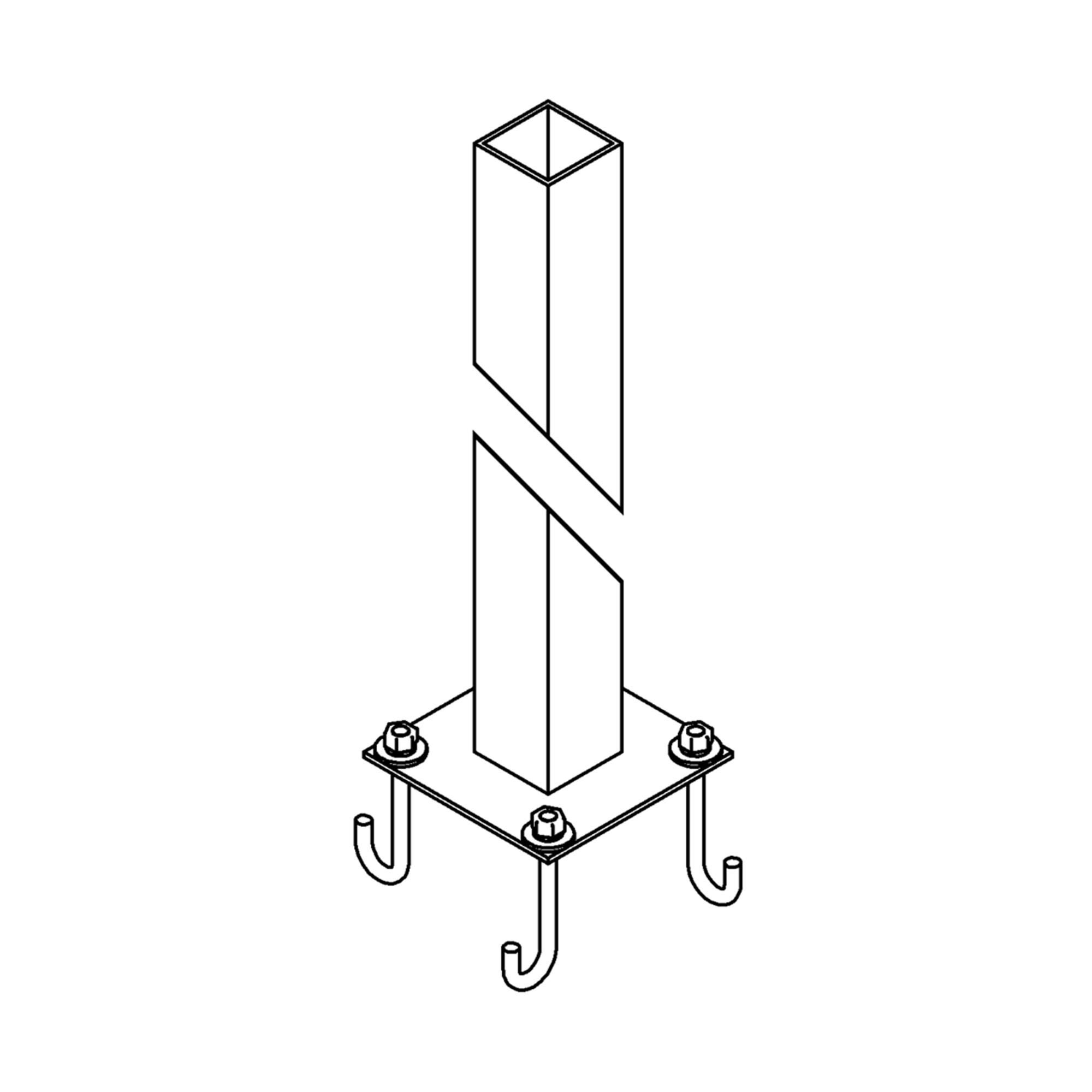 Outdoor Post by HubbardtonForge