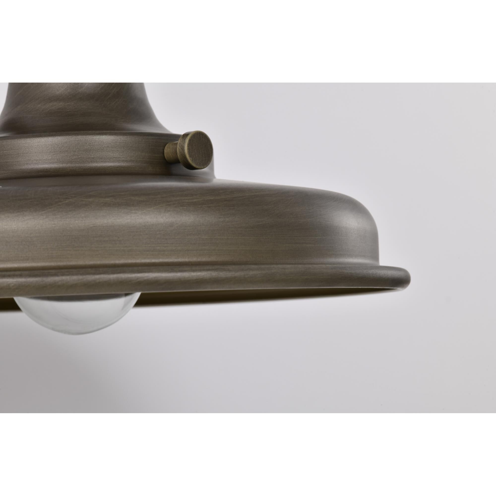 Shown in Burnished Bronze finish and Bronze shade