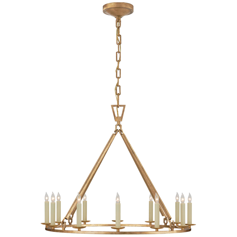 Chapman & Myers Darlana 30 Inch 12 Light Chandelier by Visual Comfort Signature Collection