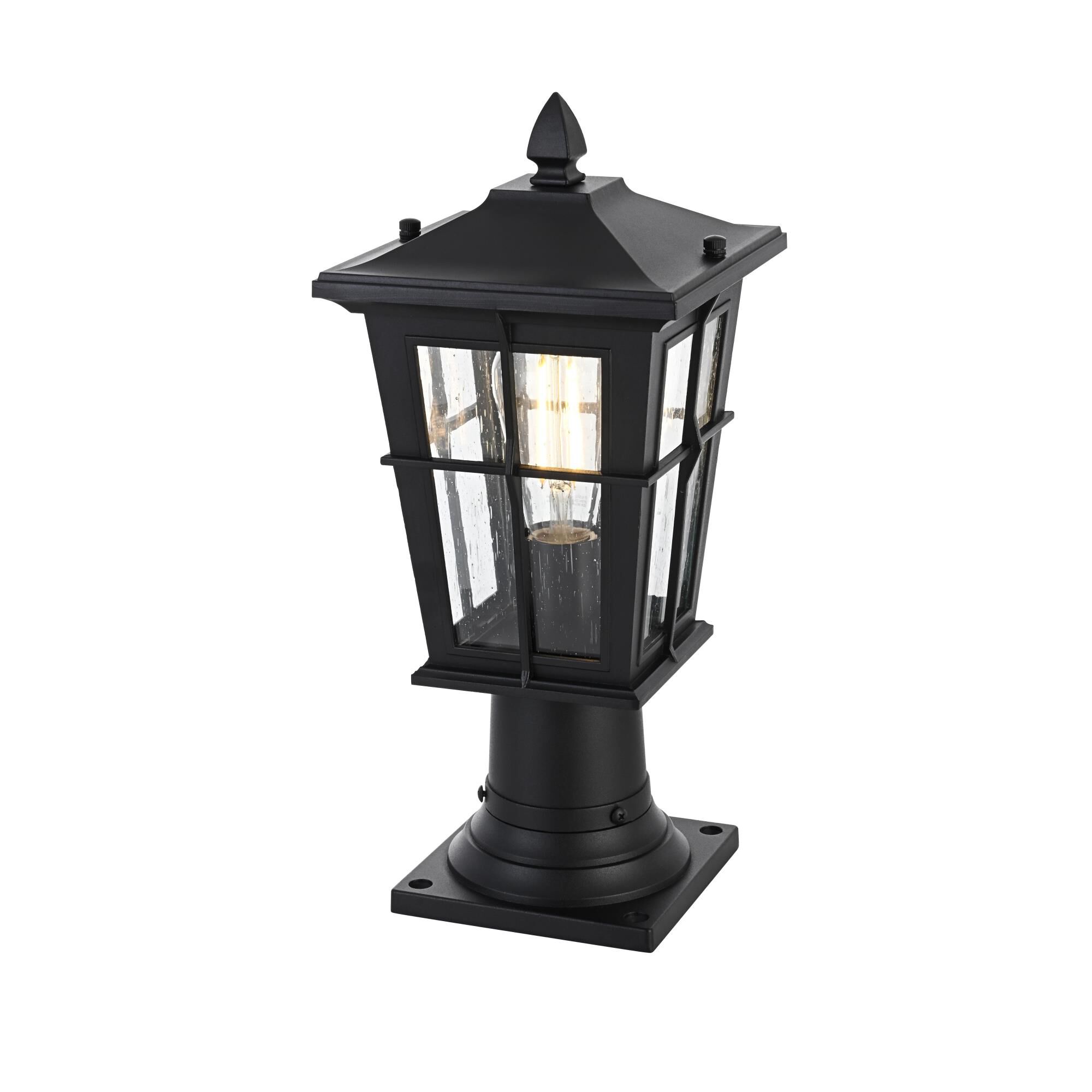 Bodine 16 Inch Outdoor Post Lamp by Elegant Lighting