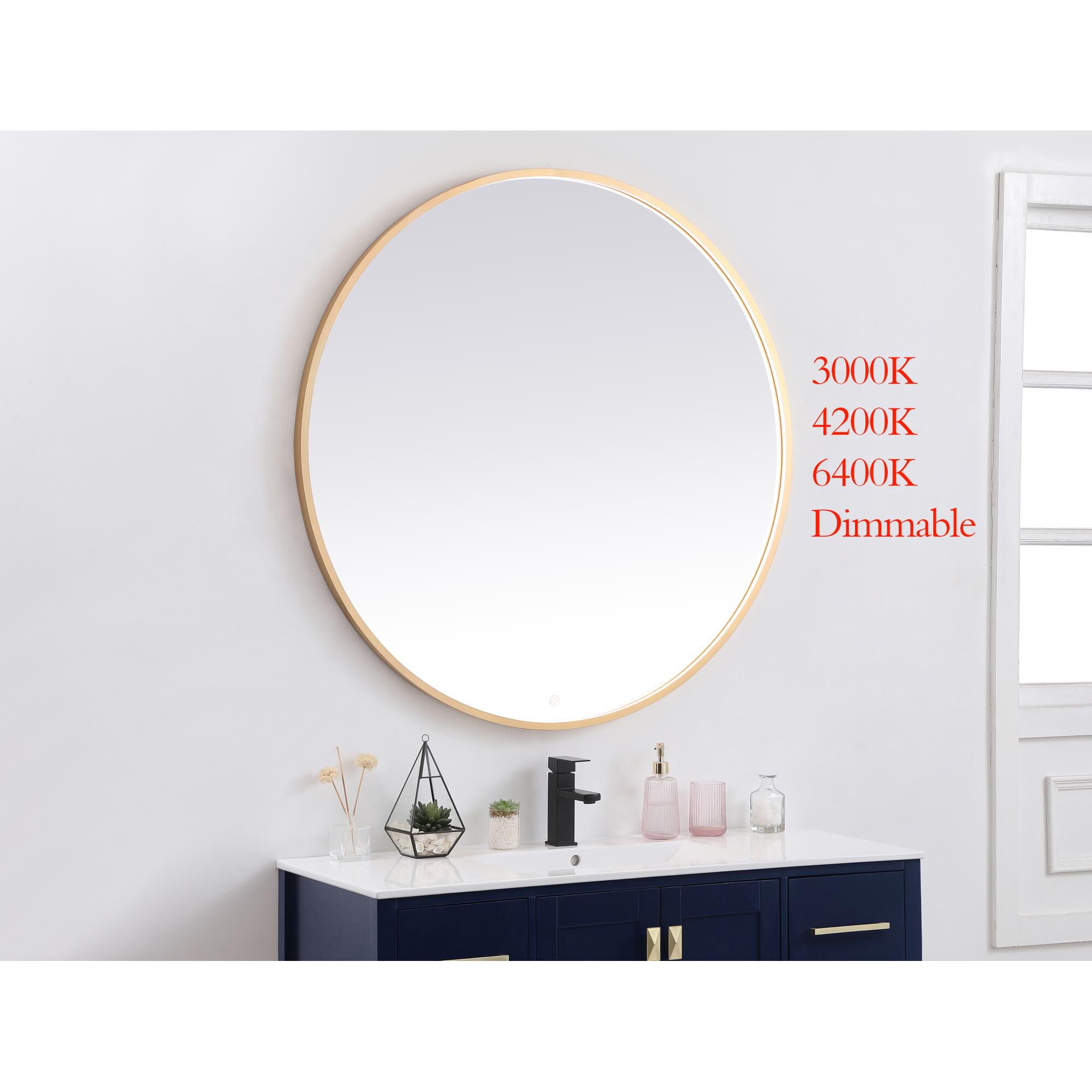 Shown in Brass finish