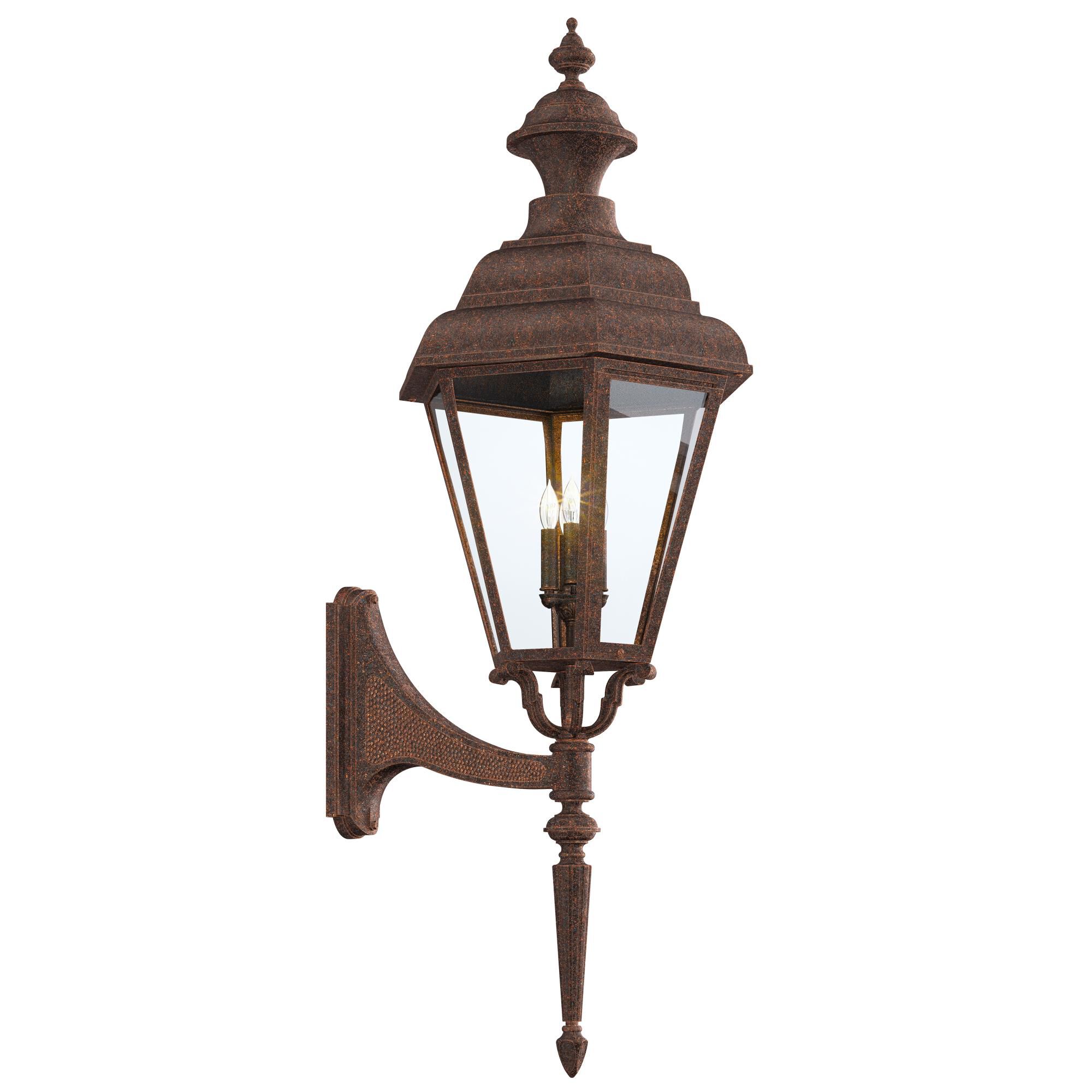 Shown in Vintage Copper finish and Ca glass