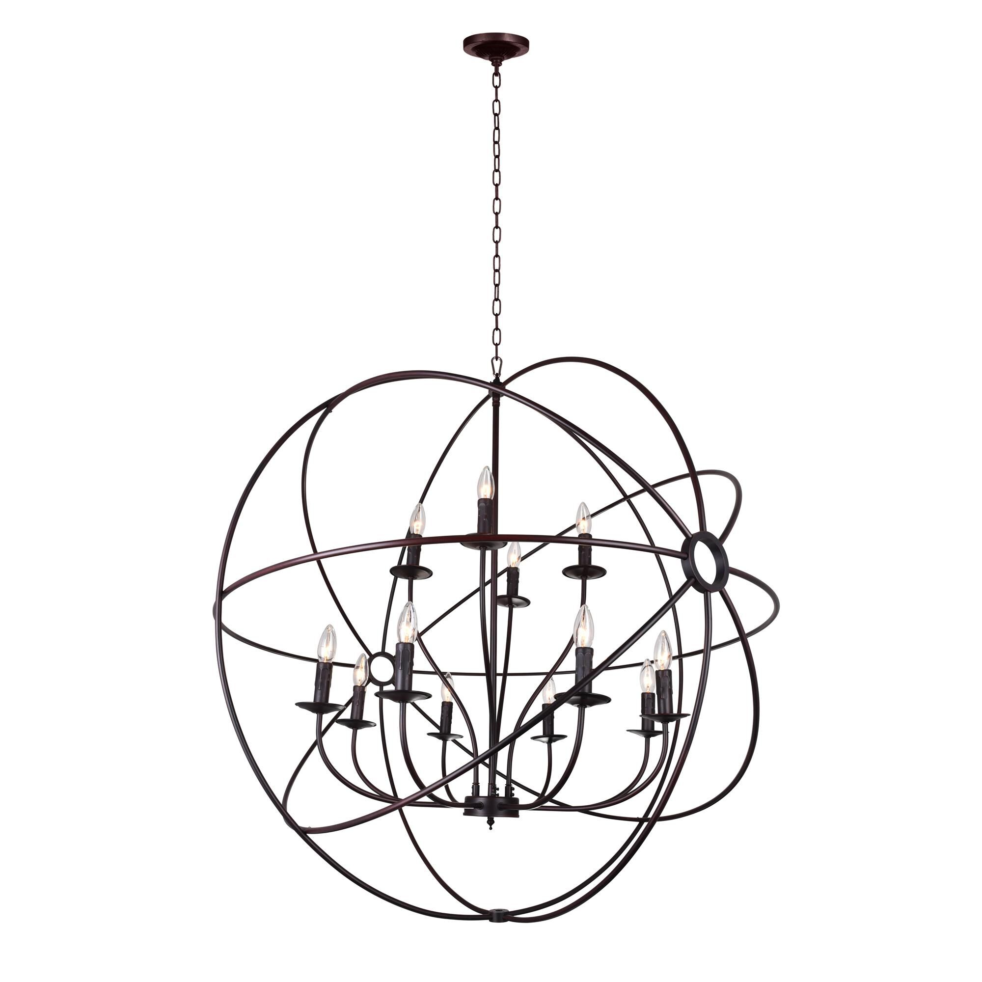 Arza 40 Inch Large Pendant by CWI Lighting