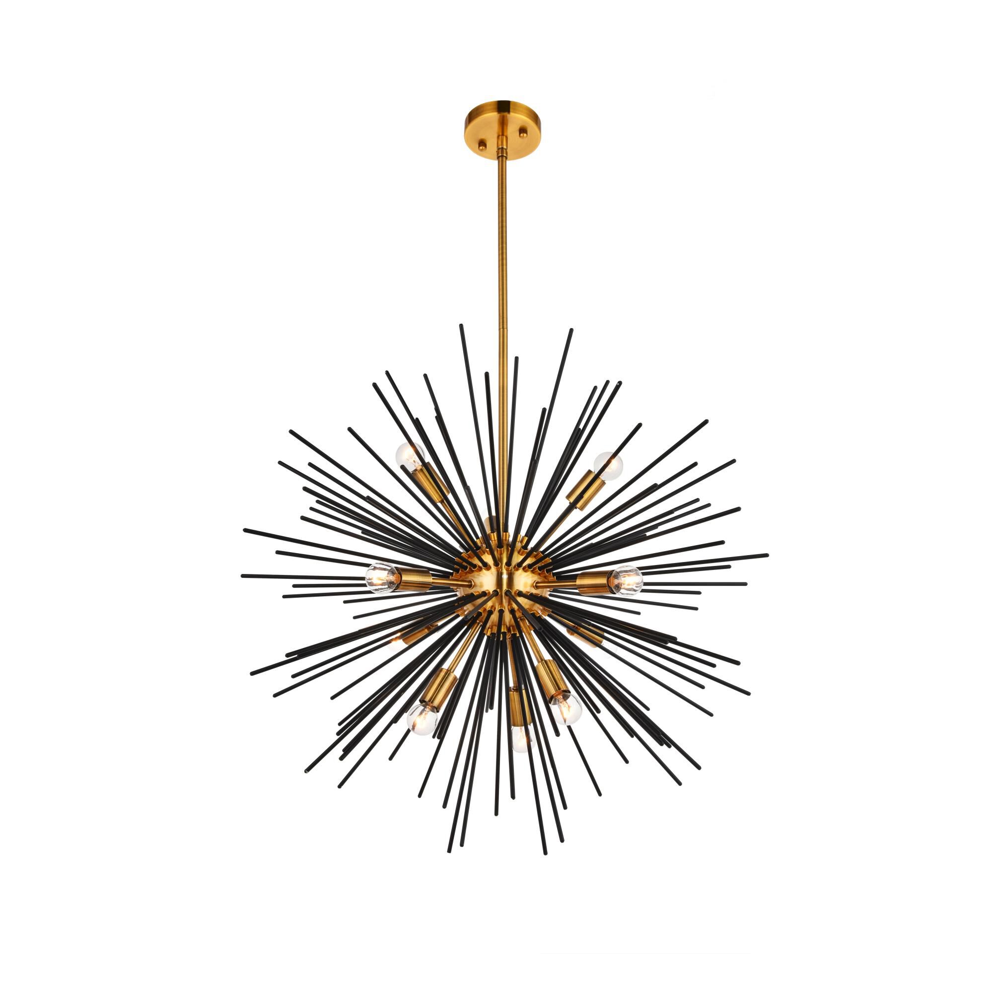 Daegan 26 Inch Large Pendant by Elegant Lighting