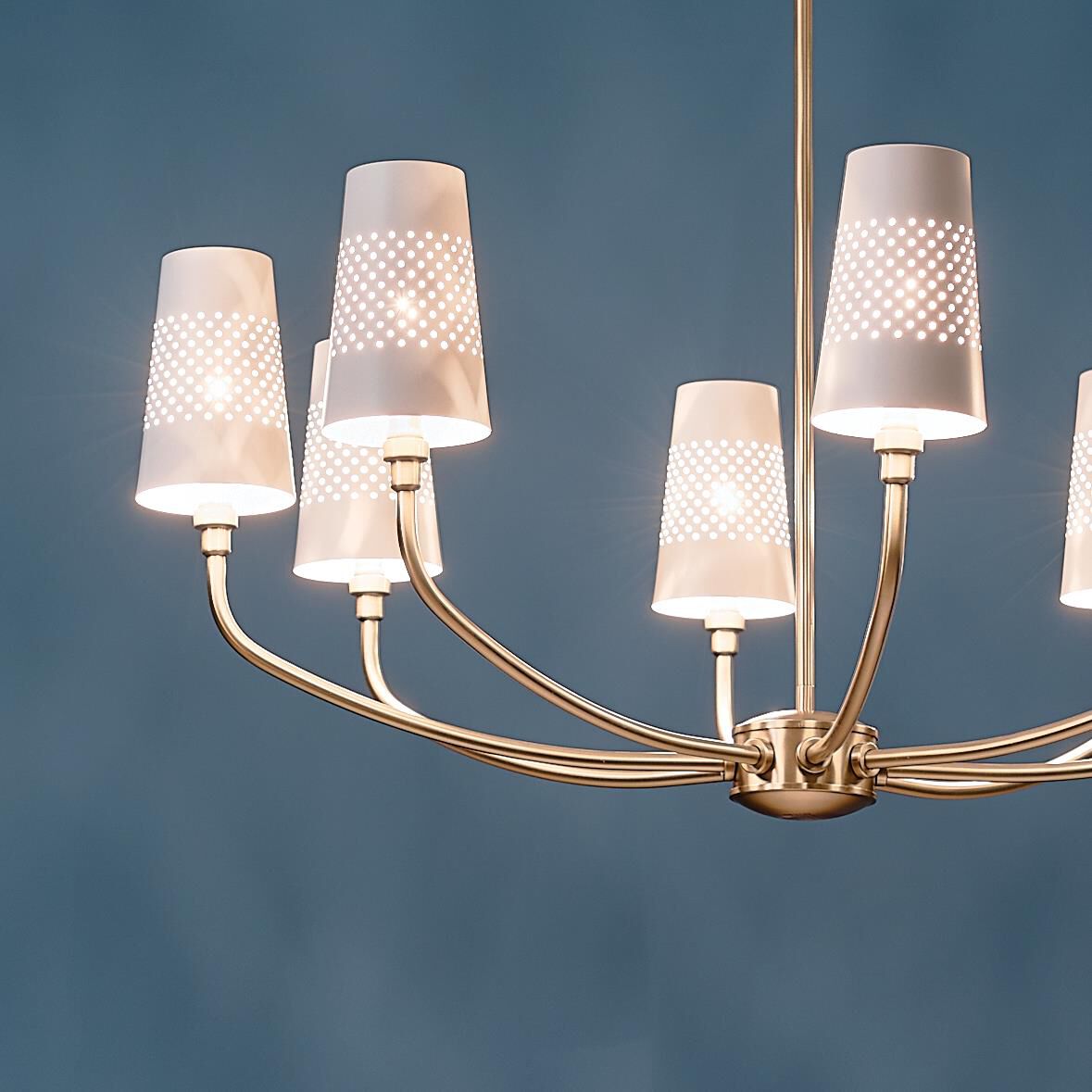 Adeena 8 Light Mini Chandelier by Kichler Lighting