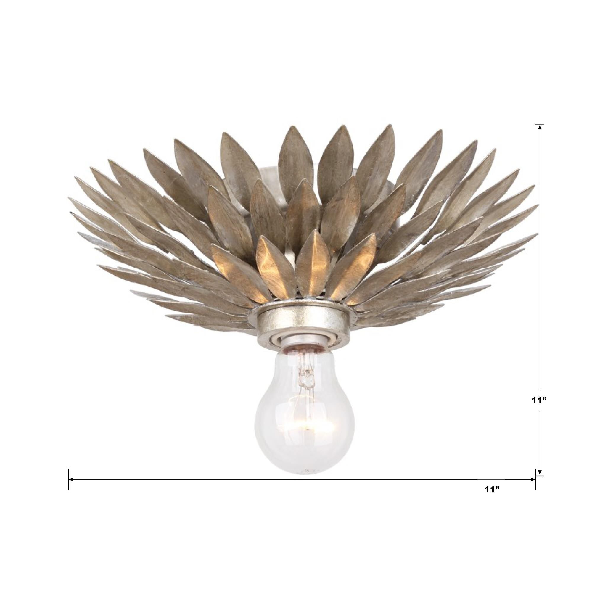 Broche 11 Inch Wall Sconce by Crystorama