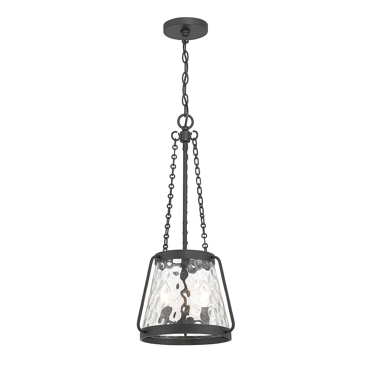 Shown in Matte Black finish and Clear Water glass