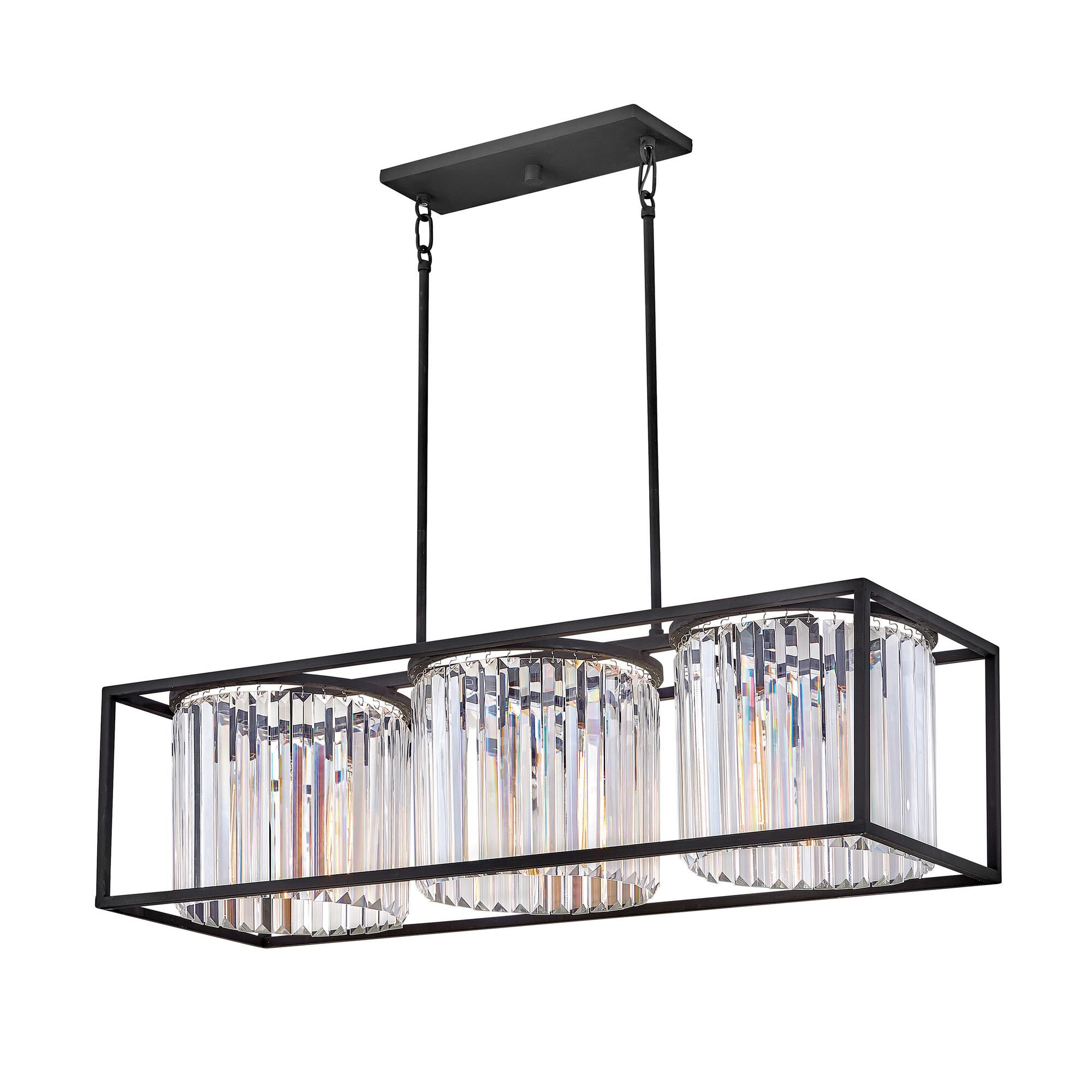 Giada Small Linear Chandelier,