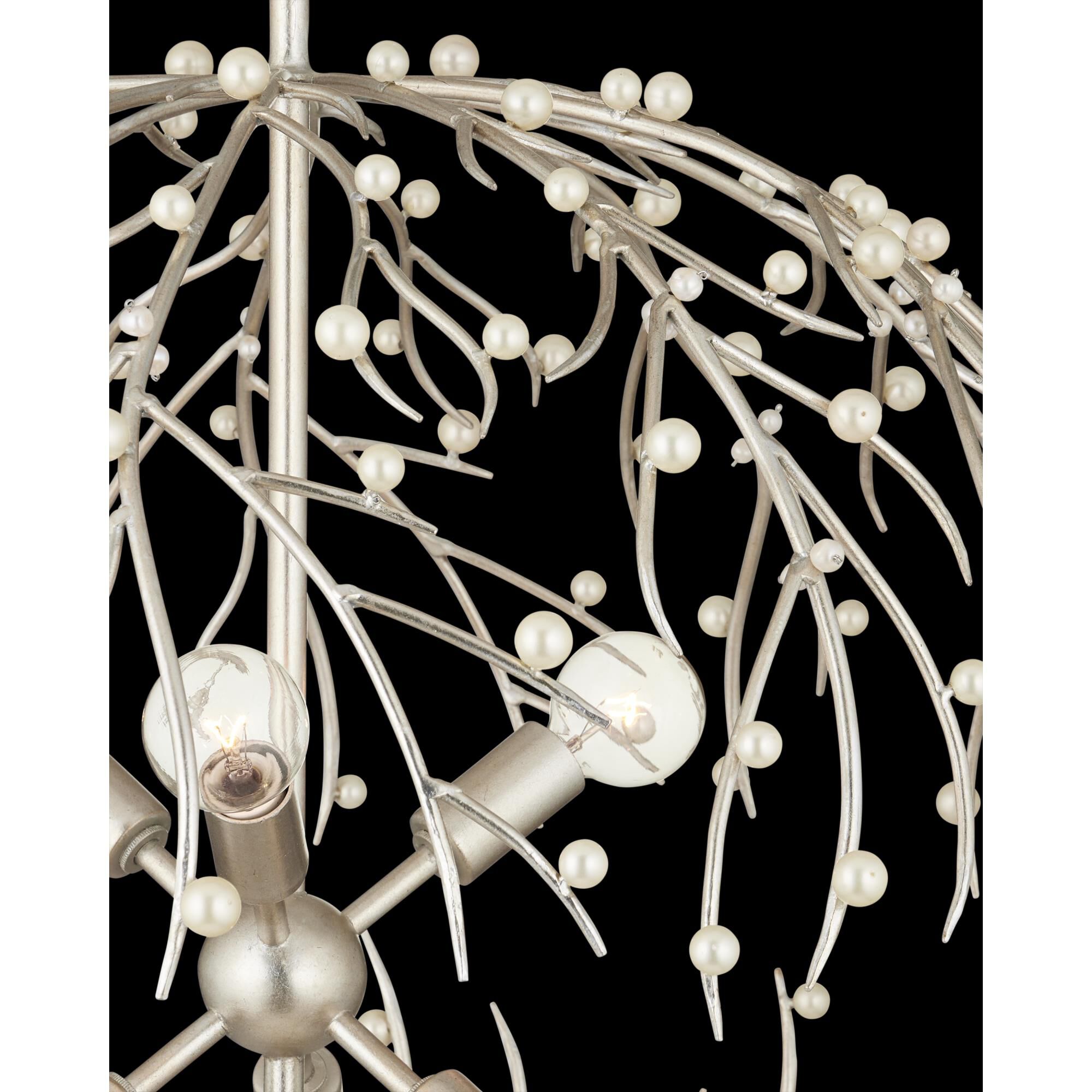 Aviva Stanoff Shinju 26 Inch Chandelier by Currey and Company