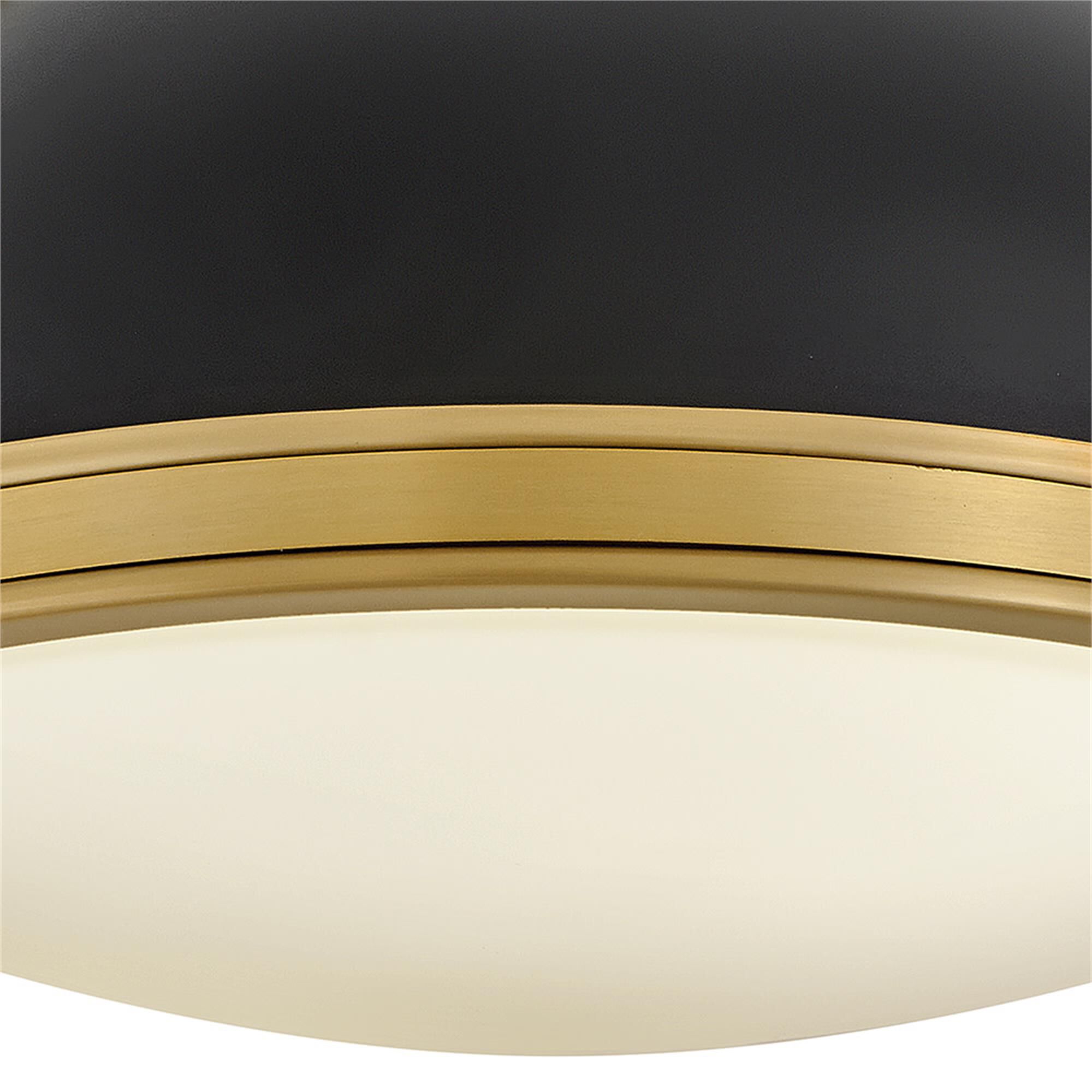 Barton 14 Inch 2 Light Flush Mount,