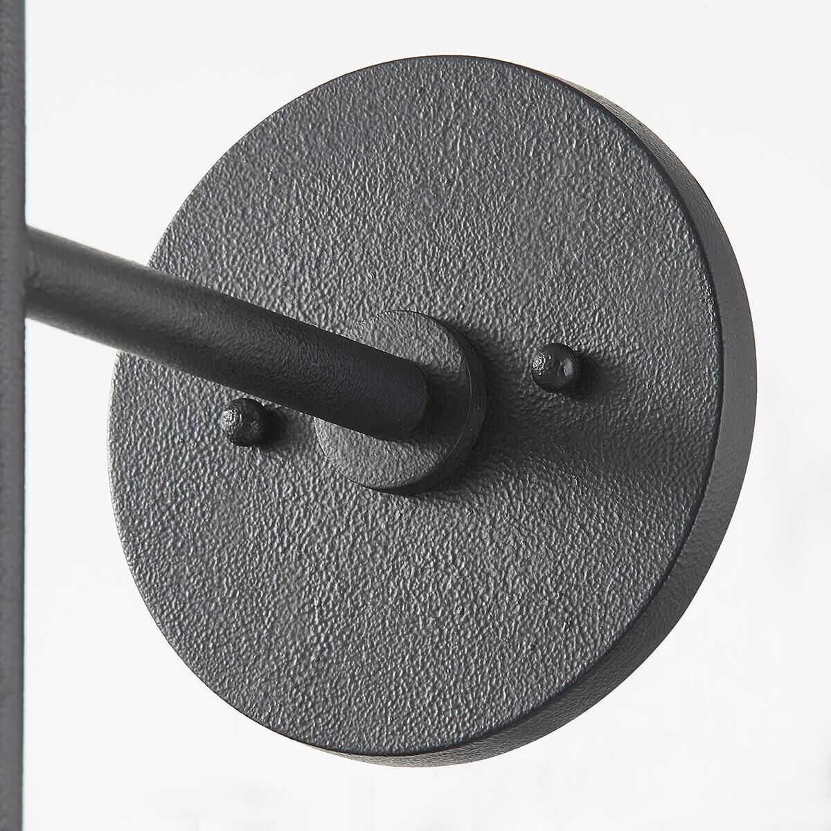 Shown in Forged Iron finish and Off White shade