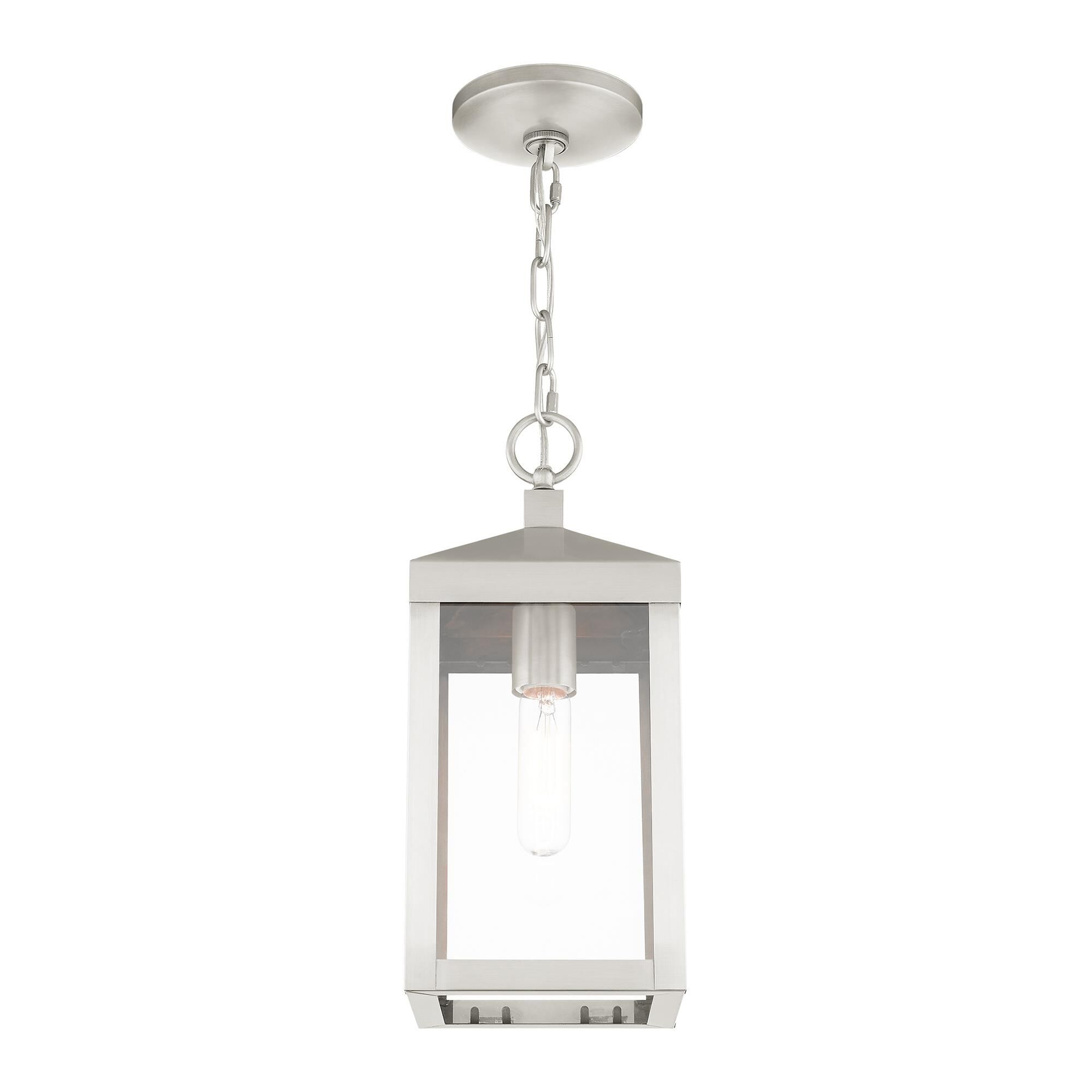 Livex Lighting Nyack 14 Inch Tall Outdoor Hanging Lantern