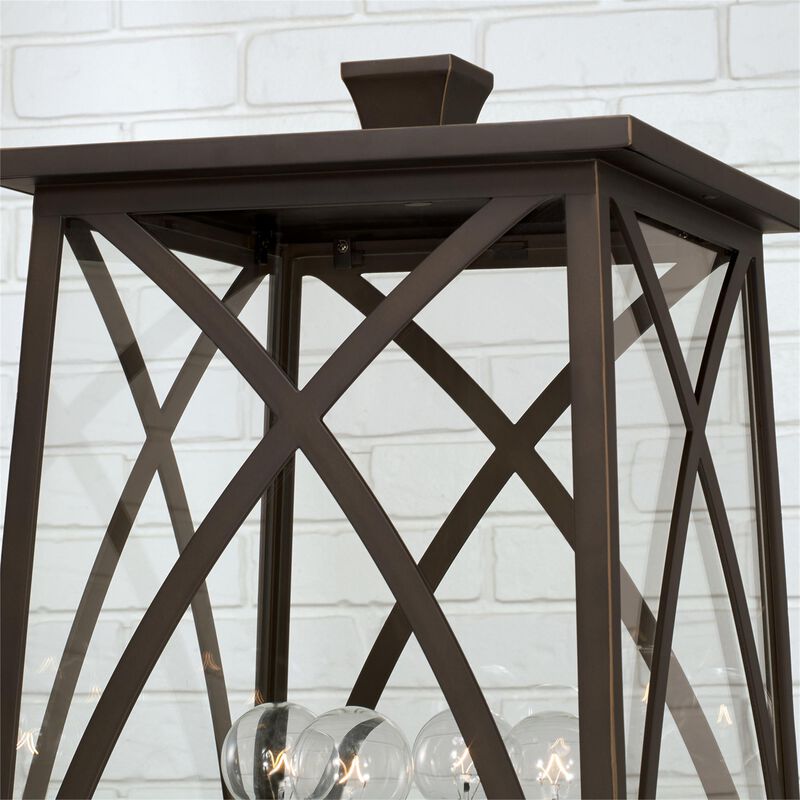 Marshall 22 Inch Tall 4 Light Outdoor Post Lamp by Capital Lighting Fixture Company