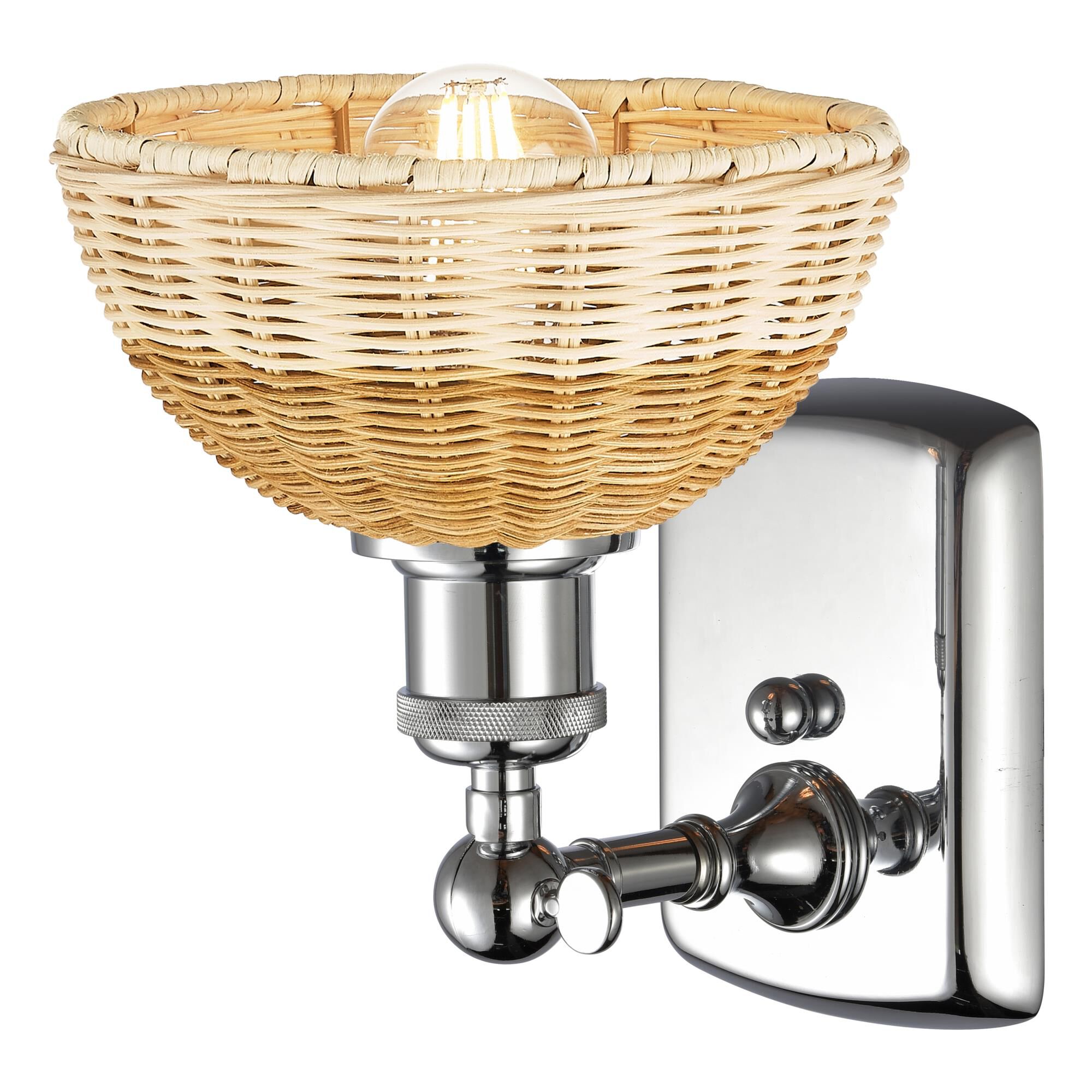 Bruno Marashlian Bristol Natural II 8 Inch Wall Sconce by Innovations Lighting