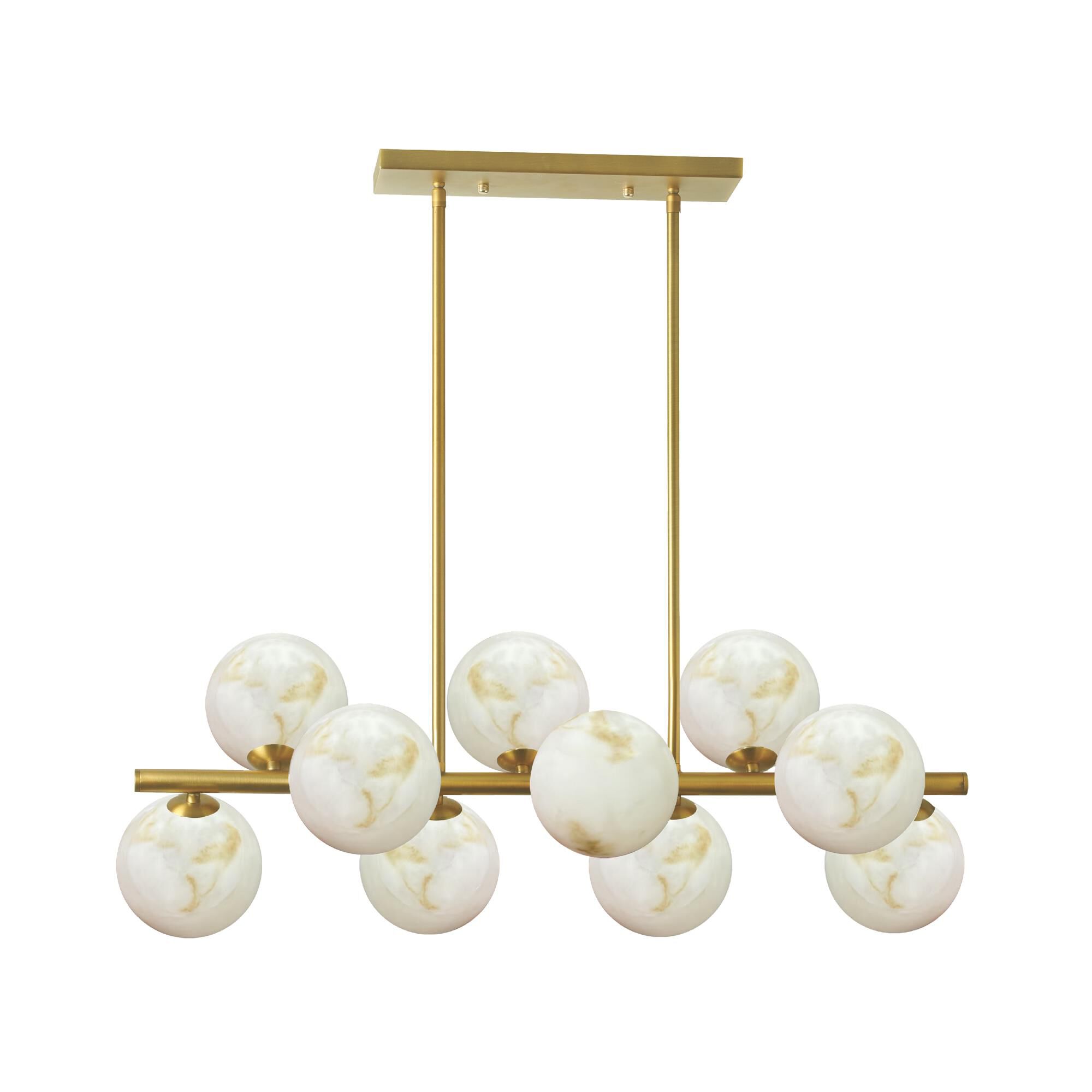 Shown in Aged Brass finish