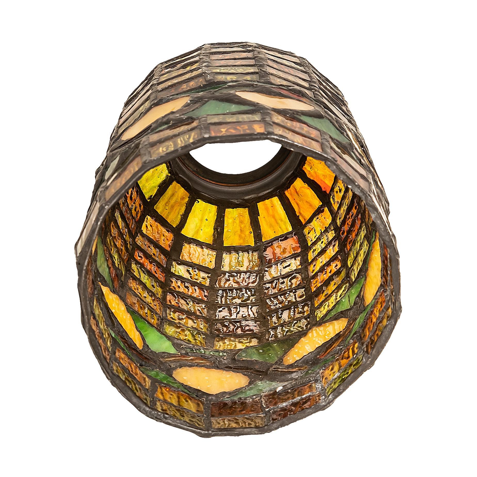 Shown with Amber /Acrylic;Green glass