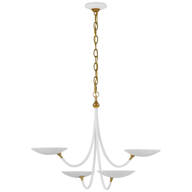 Thomas O'Brien Keira 29 Inch 4 Light LED Chandelier by Visual Comfort Signature Collection