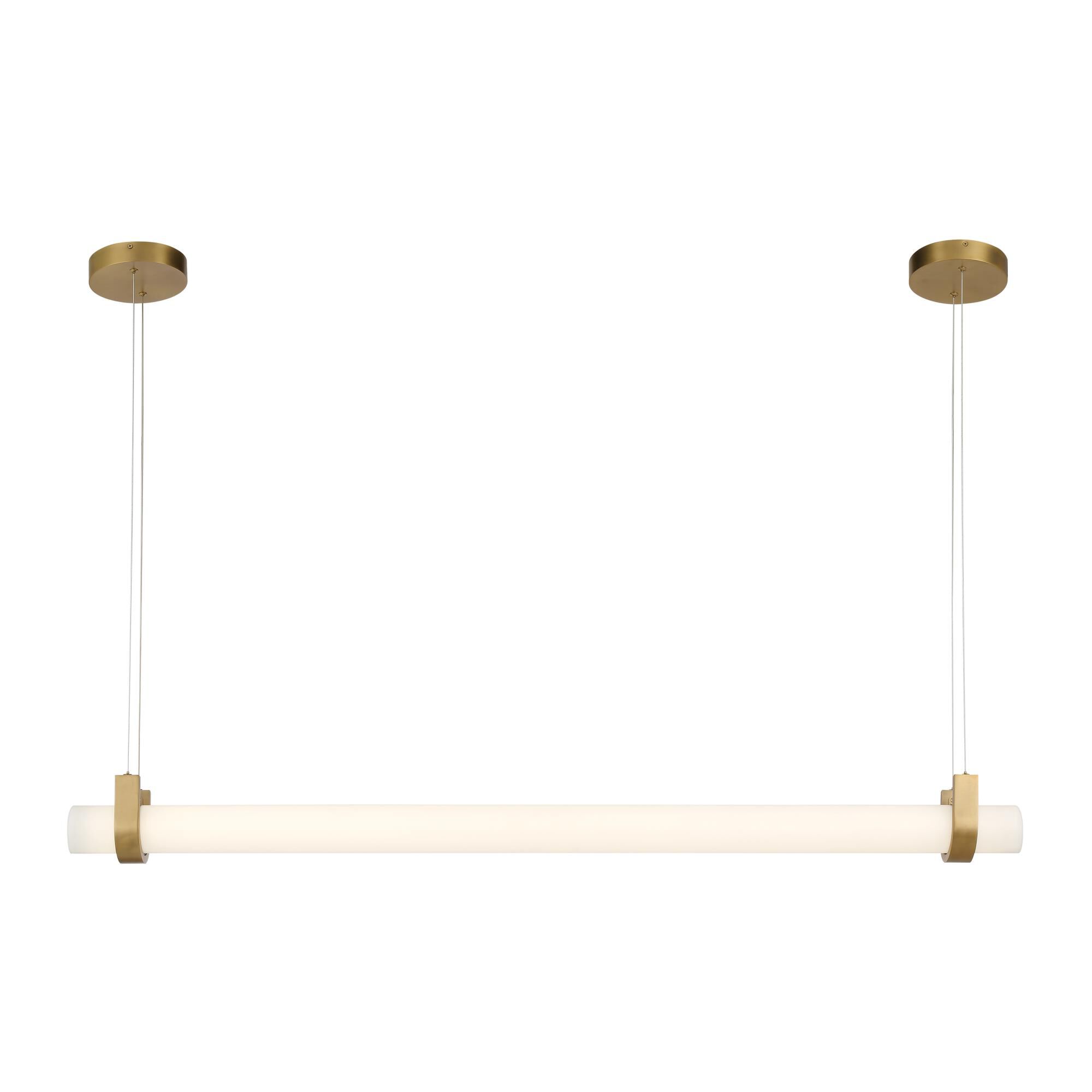 Shown in Legacy Brass finish and Etched Opal glass