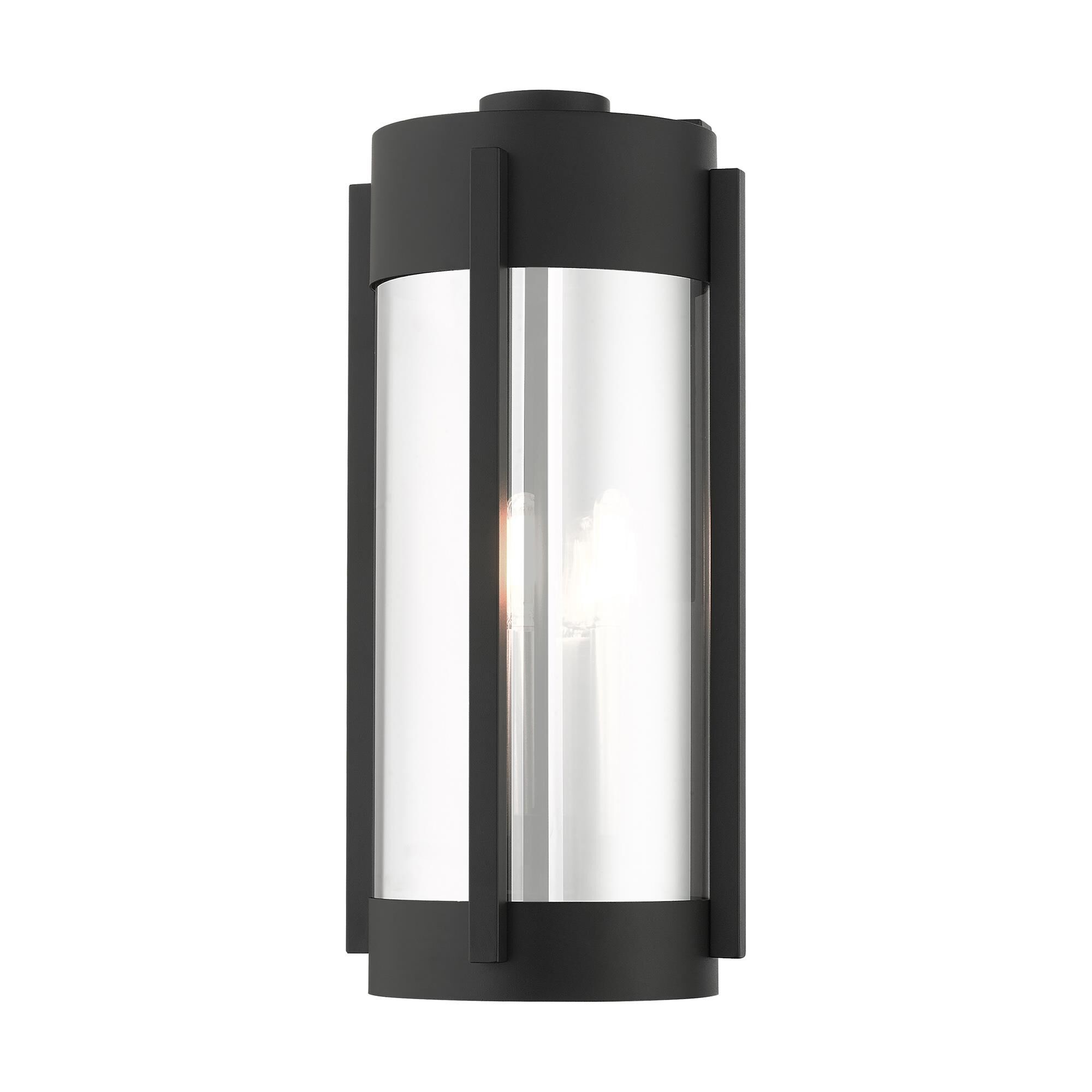 Sheridan 18 Inch Tall 3 Light Outdoor Wall Light by Livex Lighting
