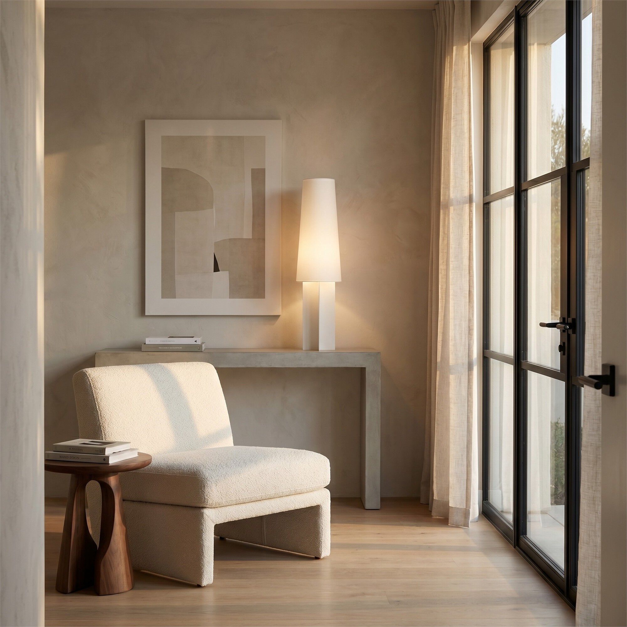 Kelly Wearstler Blocco 53 Inch Floor Lamp,