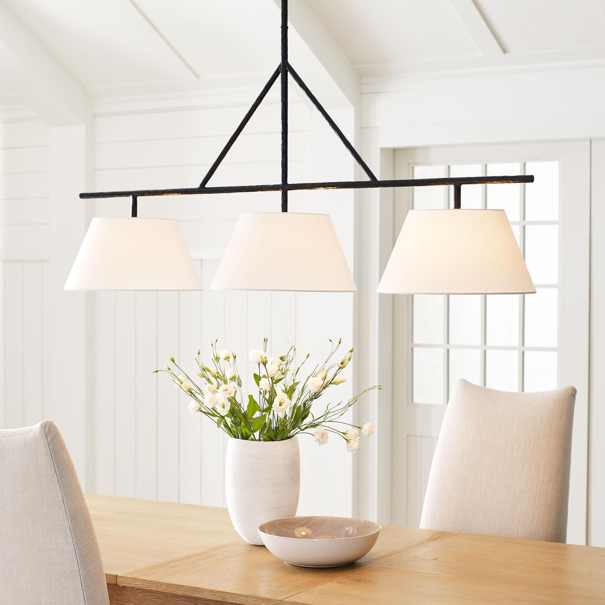 Suzanne Kasler Collette 16 Inch 3 Light Linear Suspension Light