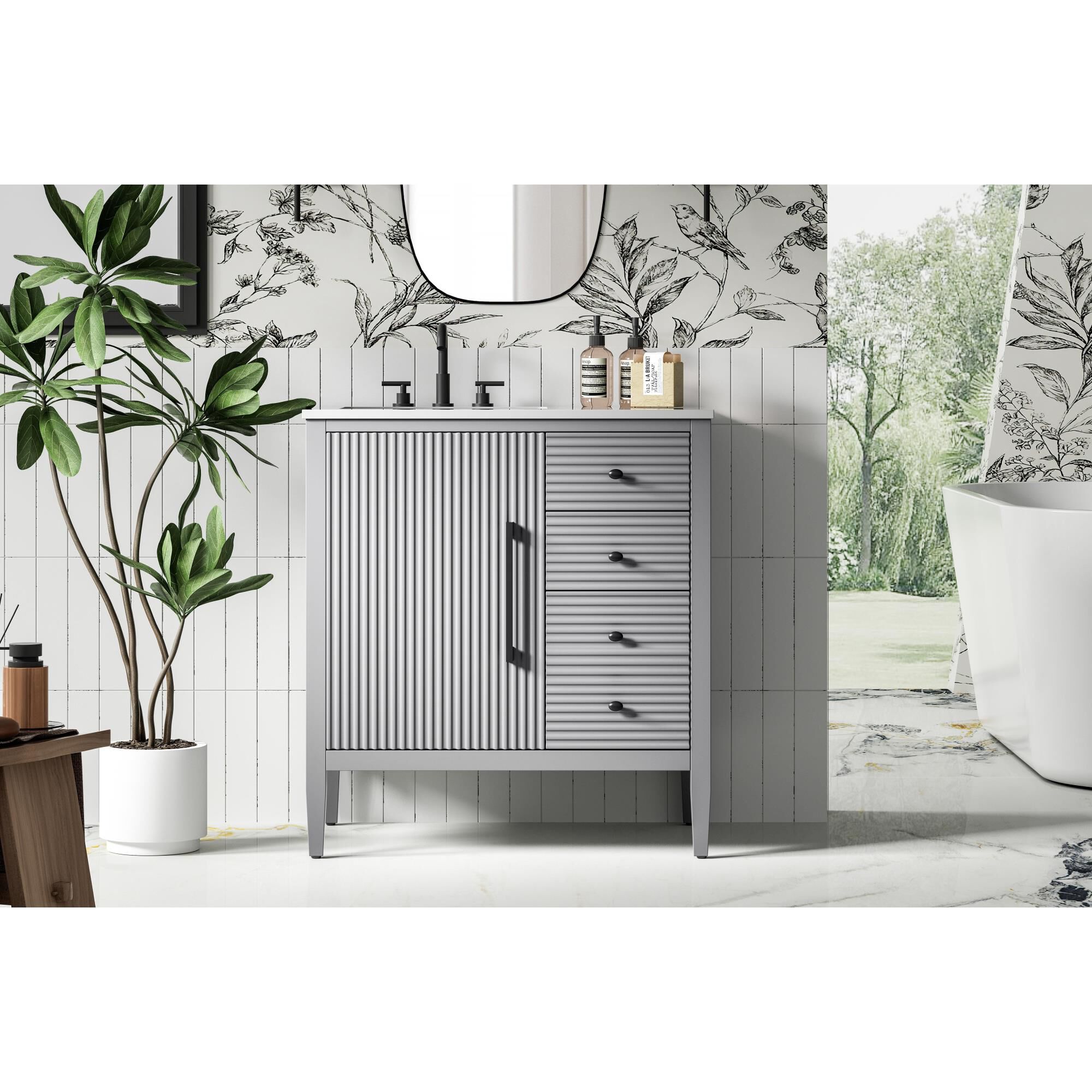 Blakely 32 Inch Bath Vanity by Elegant Dcor