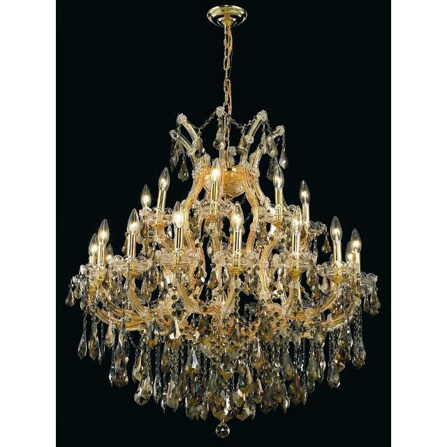 Maria Theresa 36 Inch 24 Light Chandelier by Elegant Lighting