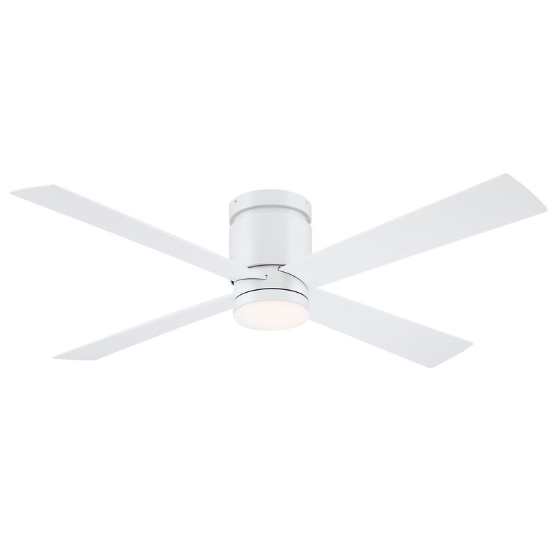 Kwartet 52 Inch Flush Mount Fan with Light Kit by Fanimation