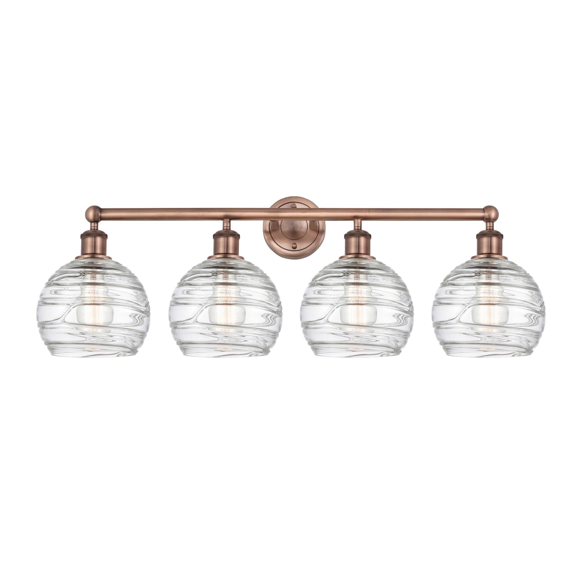 Bruno Marashlian Athens Deco Swirl 35 Inch Bath Vanity Light by Innovations Lighting