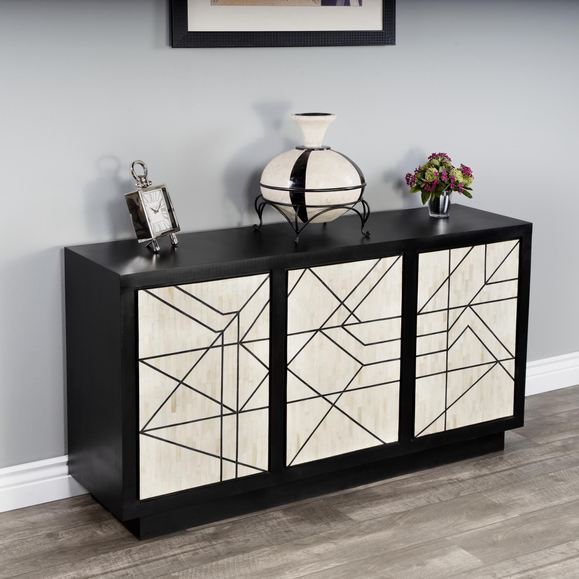 Bone Inlay Credenza by Butler Specialty Company
