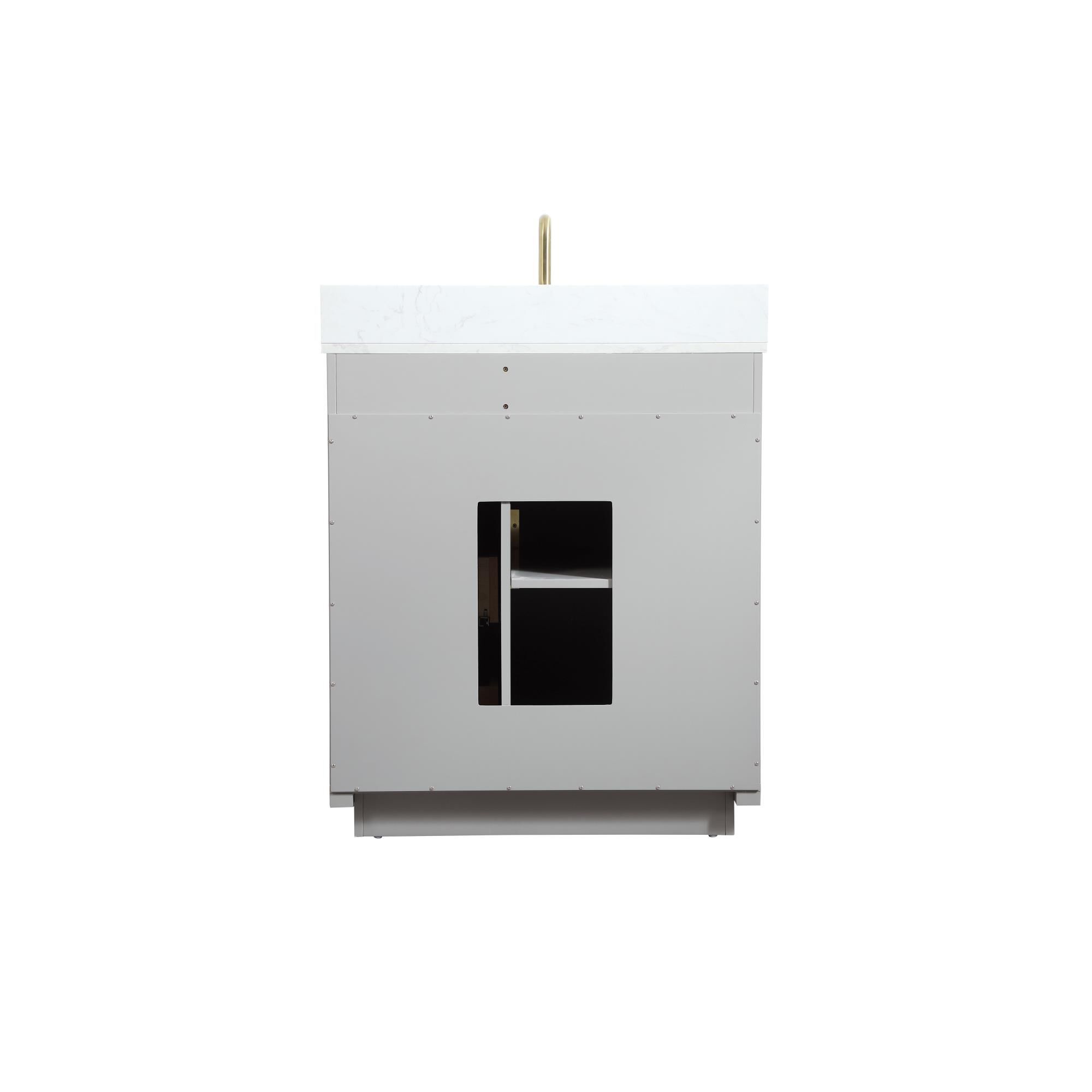 Shown in Grey finish