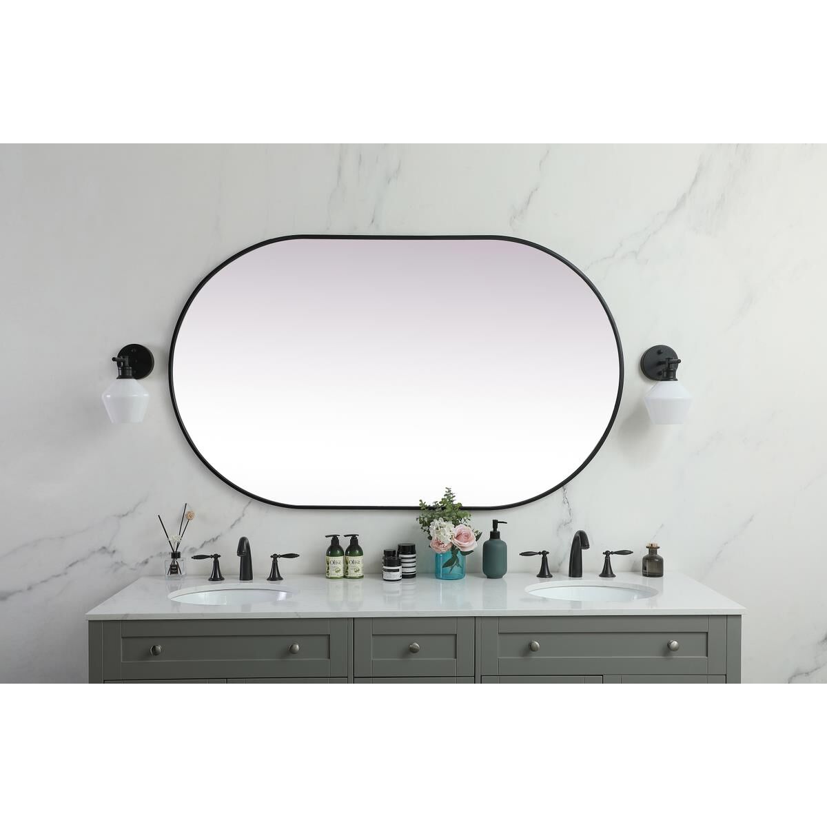 Asha 60 Inch Decorative Mirror by Elegant Decor