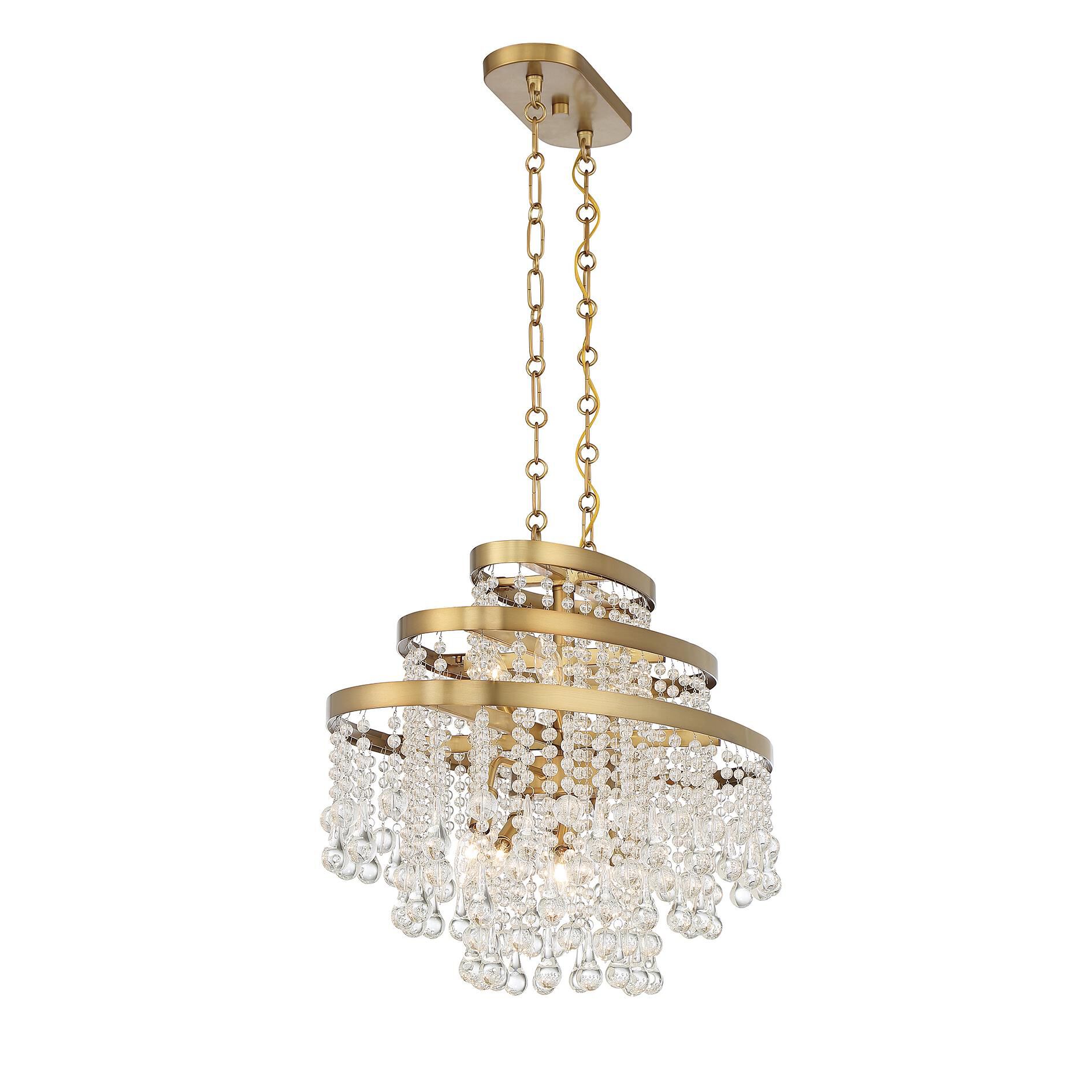 Luna 36 Inch 10 Light Linear Suspension Light by Savoy House