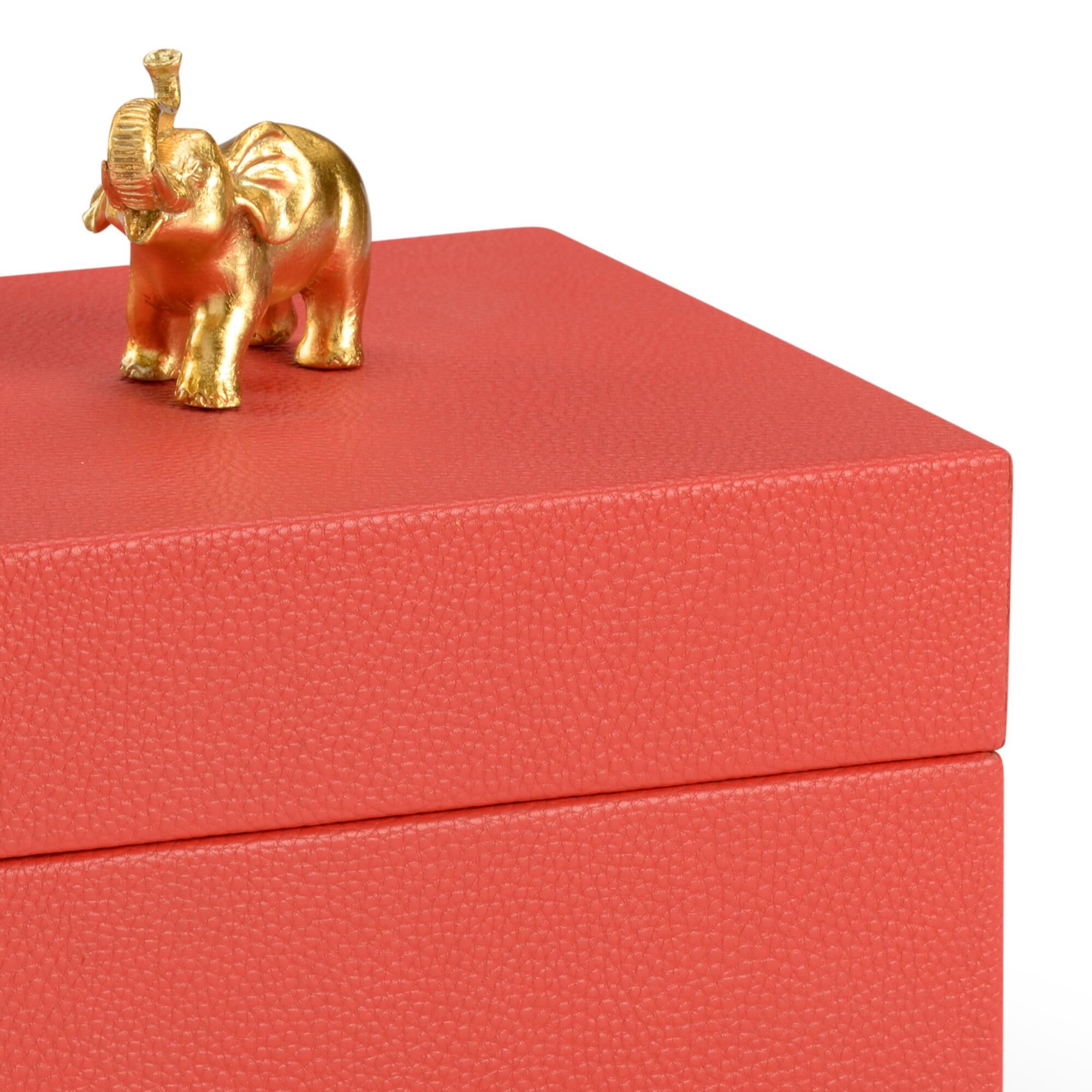 Elephant Box Accent Box by Chelsea House