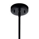 Shown in Black finish and Black Metal Mesh shade