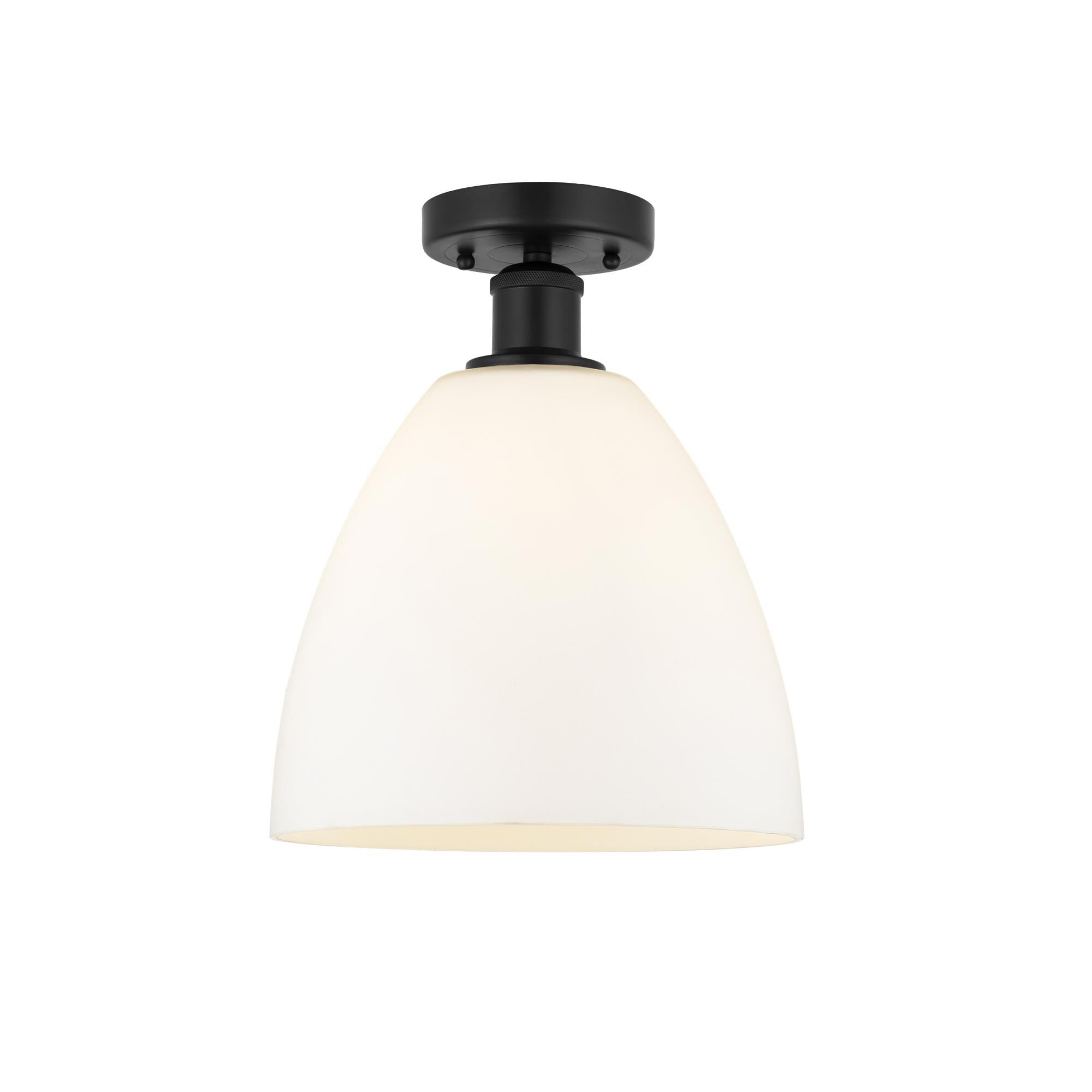 Bruno Marashlian Bristol Glass 9 Inch 1 Light Semi Flush Mount by Innovations Lighting
