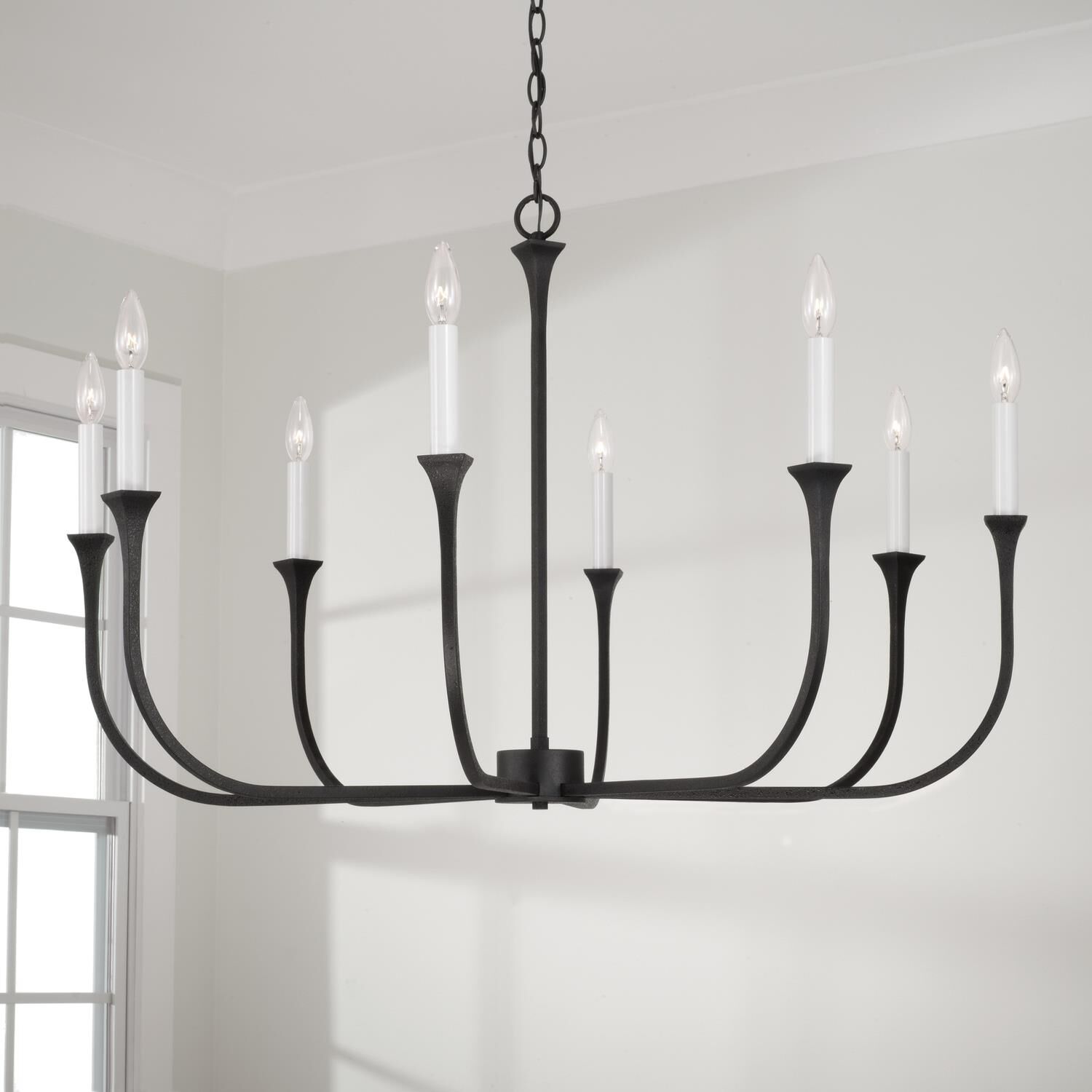 Decklan 38 Inch 8 Light Chandelier by Capital Lighting Fixture Company